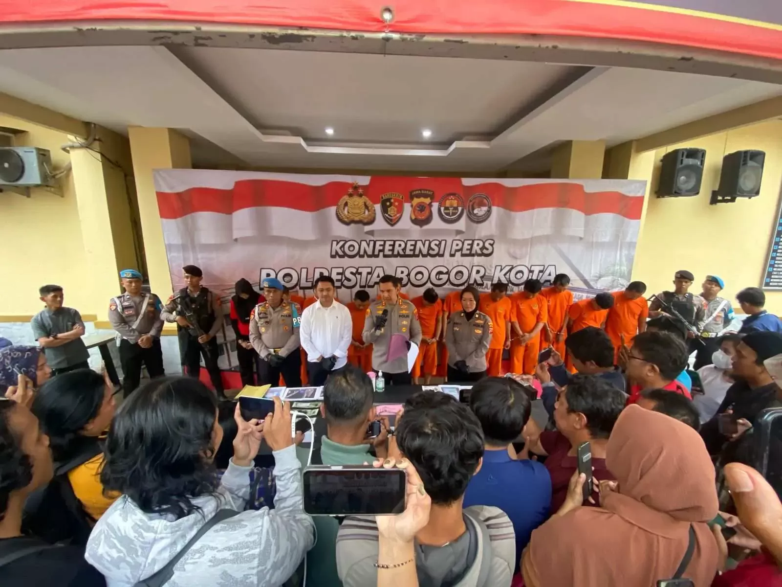 Polresta Bogor Kota Berhasil Mengungkap dan Menangkap Pelaku Perdagangan Orang
