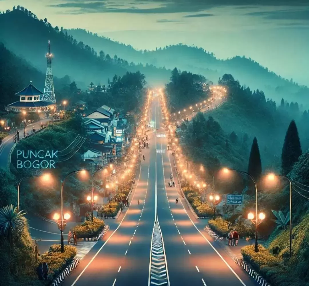 Jalur Puncak Bogor Ditutup untuk Car Free Night Saat Malam Tahun Baru 2025