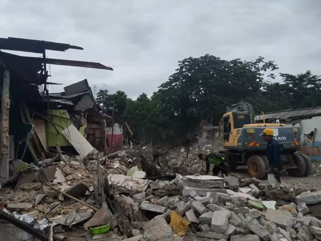 Pemkab Bogor Bongkar Bangunan untuk Penataan Kawasan Cibinong Raya, Siap Jadi Pusat Pemerintahan Modern