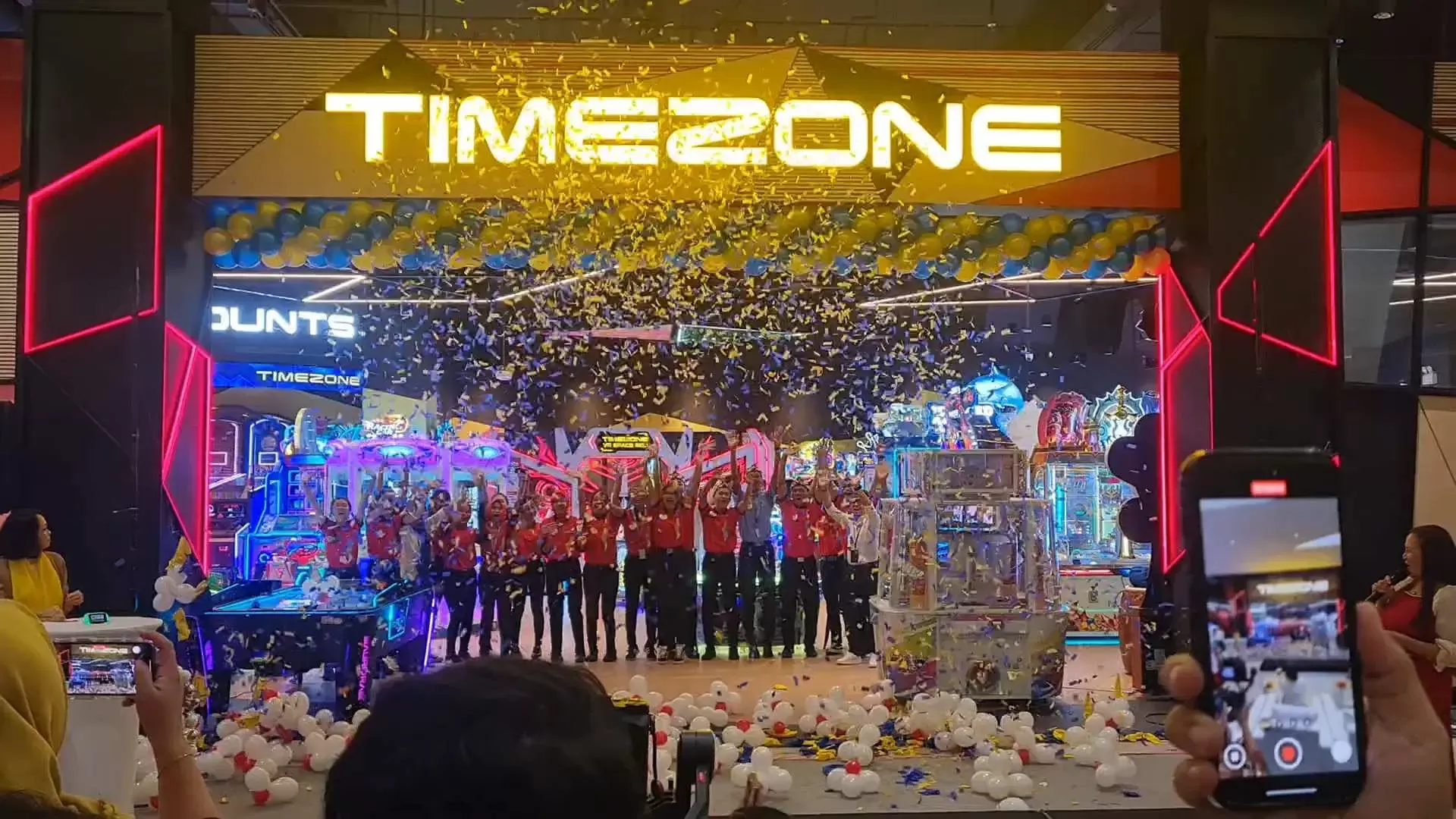 Grand Opening Timezone di Living World Kota Wisata, Hadirkan Hiburan Premium untuk Warga Bogor 