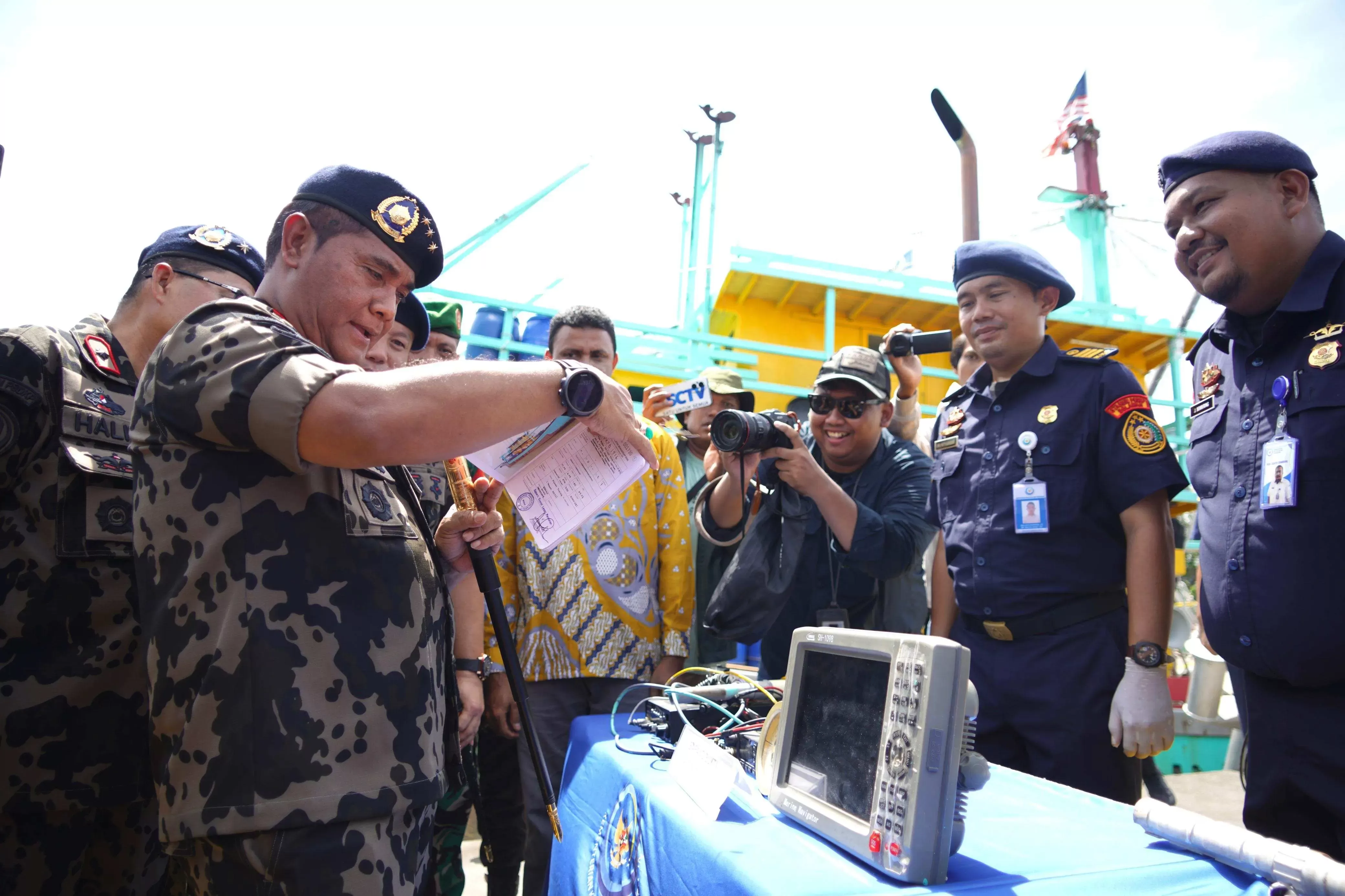 KKP Tangkap 3 Kapal Ikan dari Malaysia di Selat Malaka