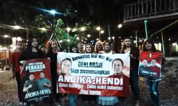 Komunitas War Wer Wor Nyatakan Dukungan untuk Andika-Hendi di Pilgub Jateng