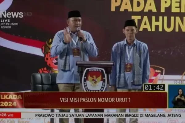 Paslon Rudy Jaro Sampaikan Visi Misi untuk Wujudkan “Bogor Gemilang” dalam Lima Tahun Mendatang