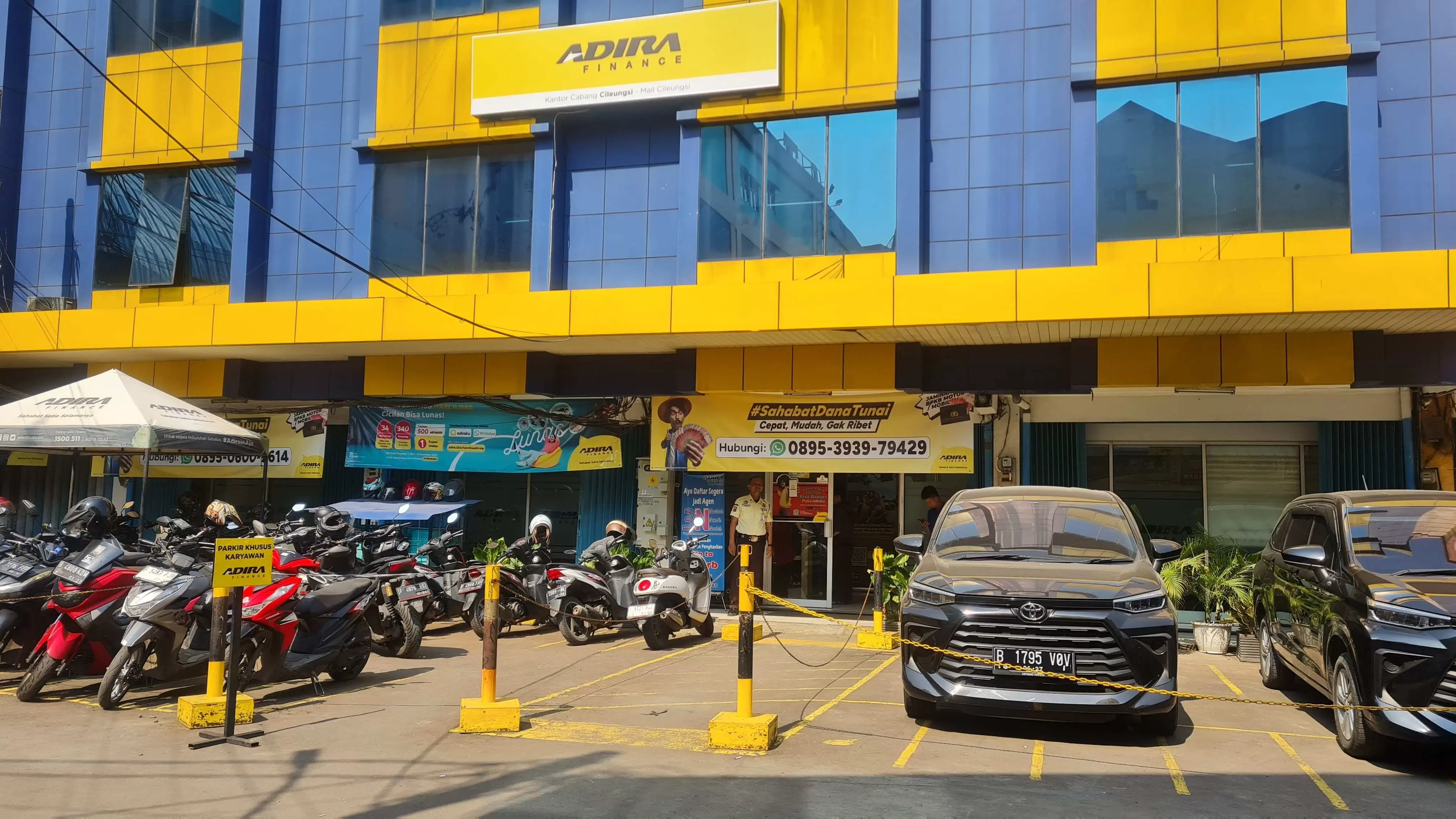 Nasabah Keluhkan Biaya Penitipan BPKB di Adira Finance Cabang Cileungsi