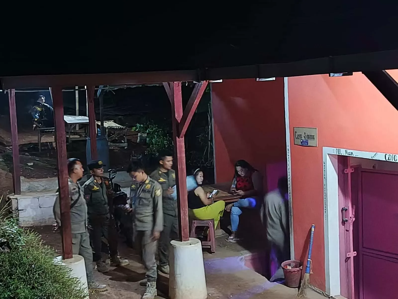 Satpol PP Sukamakmur Razia Warung Remang-Remang, Tindak lanjut Respon Keluhan Warga Terkait Gangguan