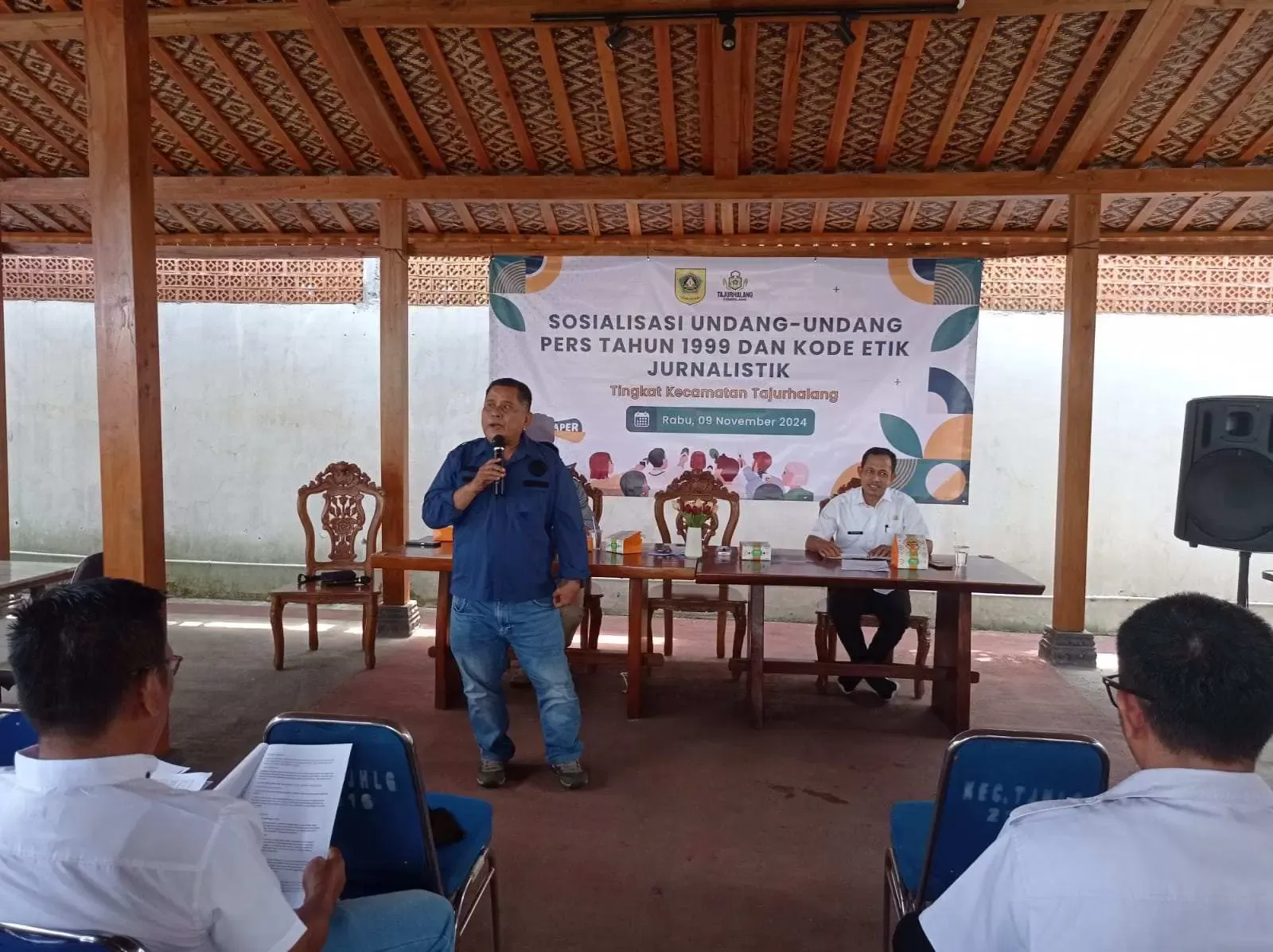 Sapari Jurnalistik PWI Kabupaten Bogor Digelar di Tajurhalang, Bahas UU Pers dan Kode Etik Jurnalistik