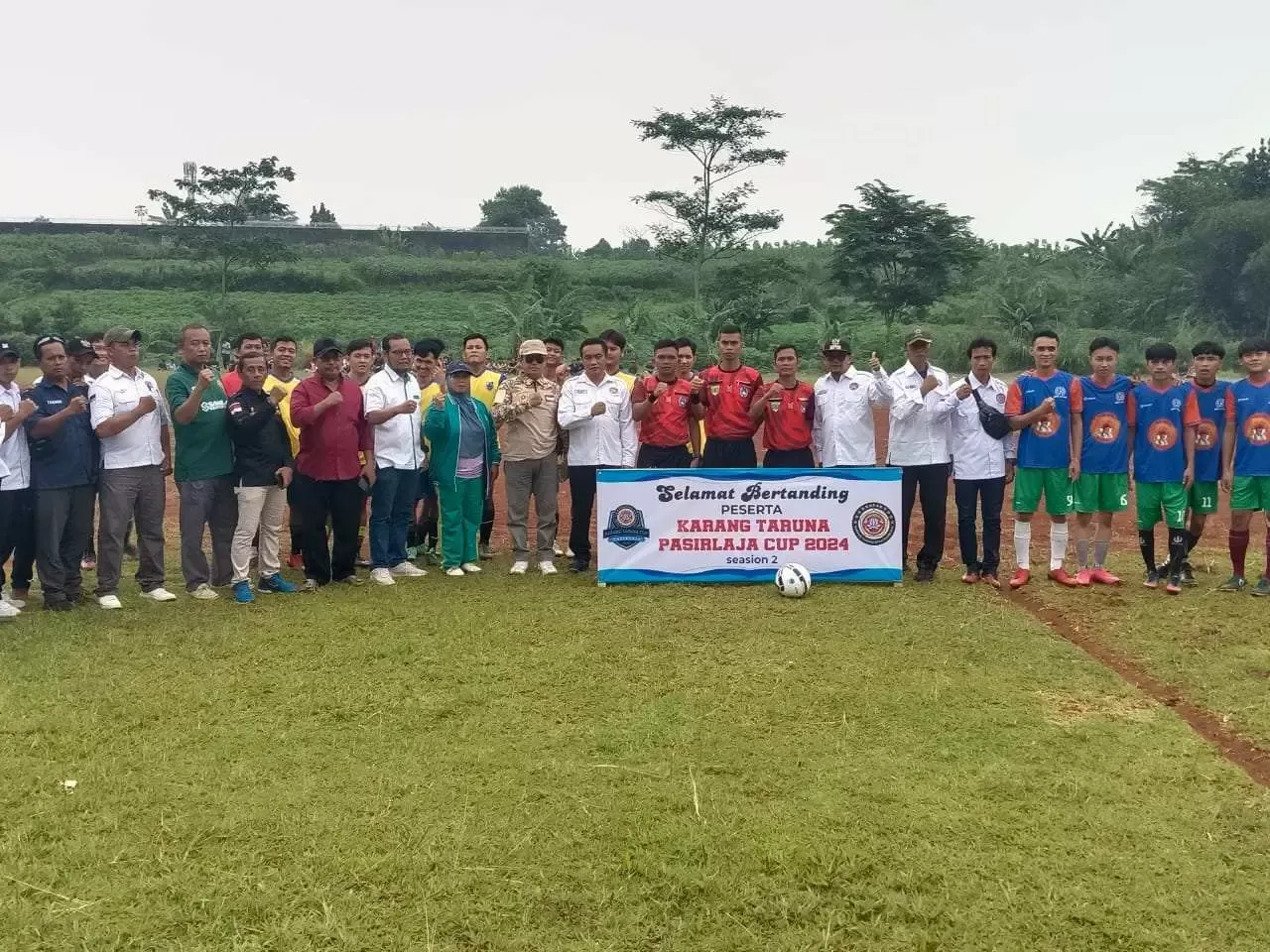 Karang Taruna Pasirlaja Kembali Menggelar Turnamen Sepakbola Bola : Kepala Desa Minta Jaga Sportifitas
