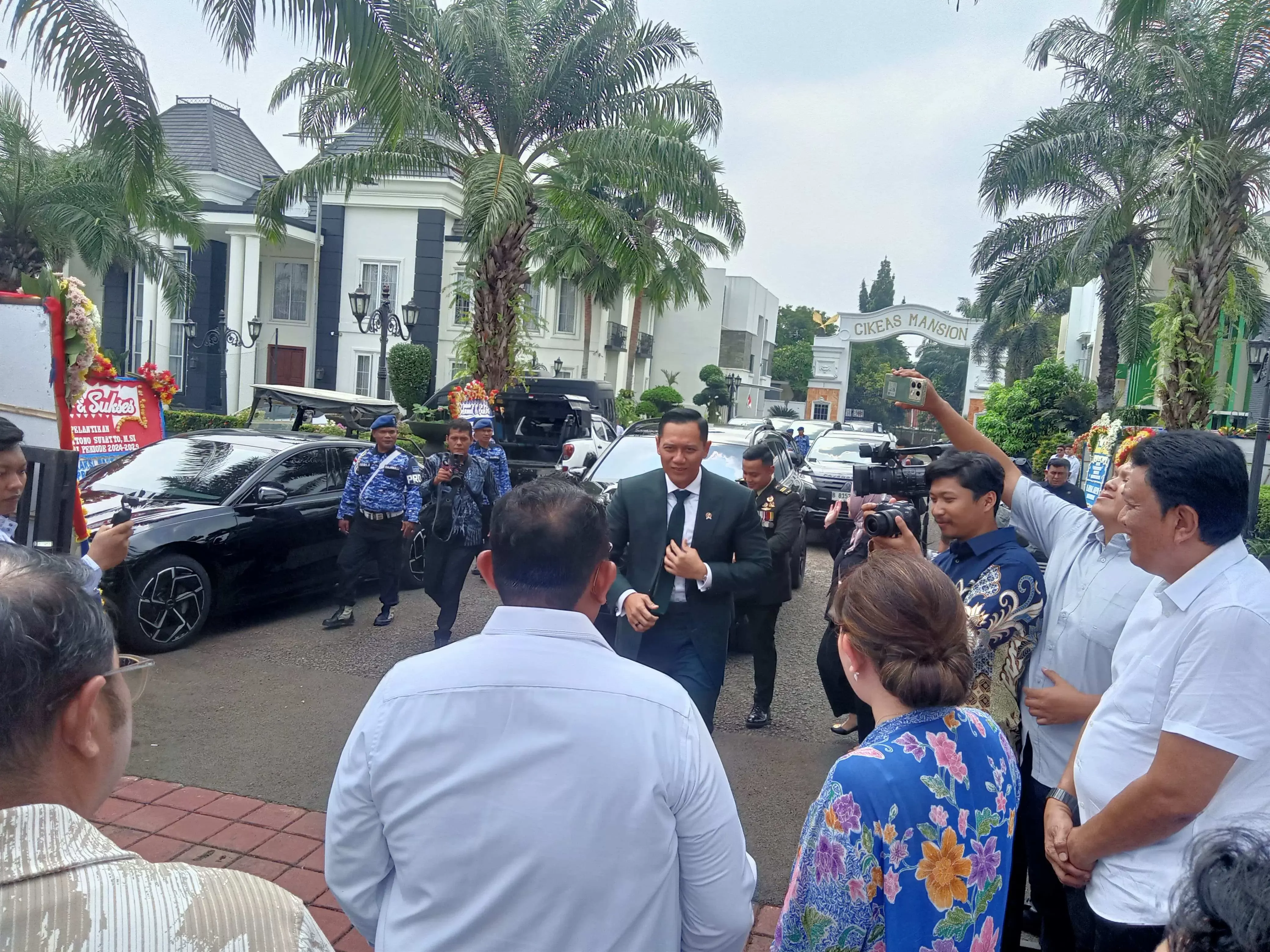 Anton Sukartono Suratto Melangsungkan Acara Tasyakuran : AHY Ibas dan Rombongan Hadir