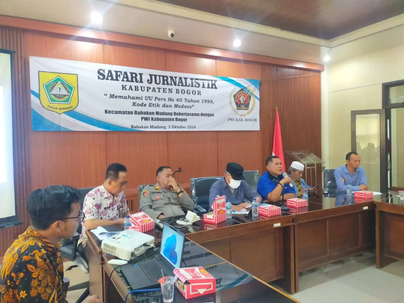 PWI Kabupaten Bogor Kembali Gelar Safari Jurnalis di Babakan Madang Bogor