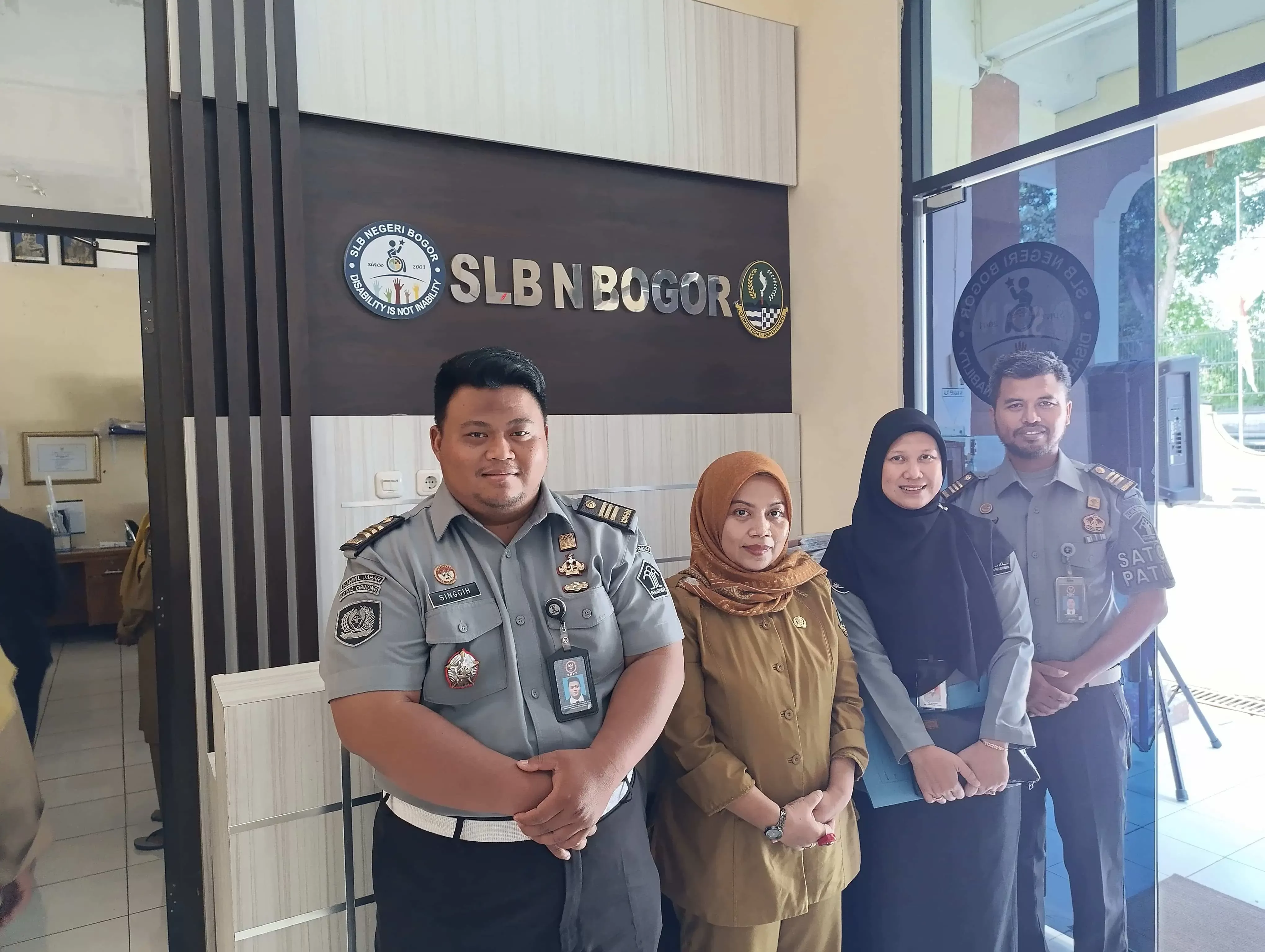 Tingkatkan Pelayanan Publik Berbasis HAM, Lapas Sentul Sambangi Sekolah Luar Biasa Negri Bogor