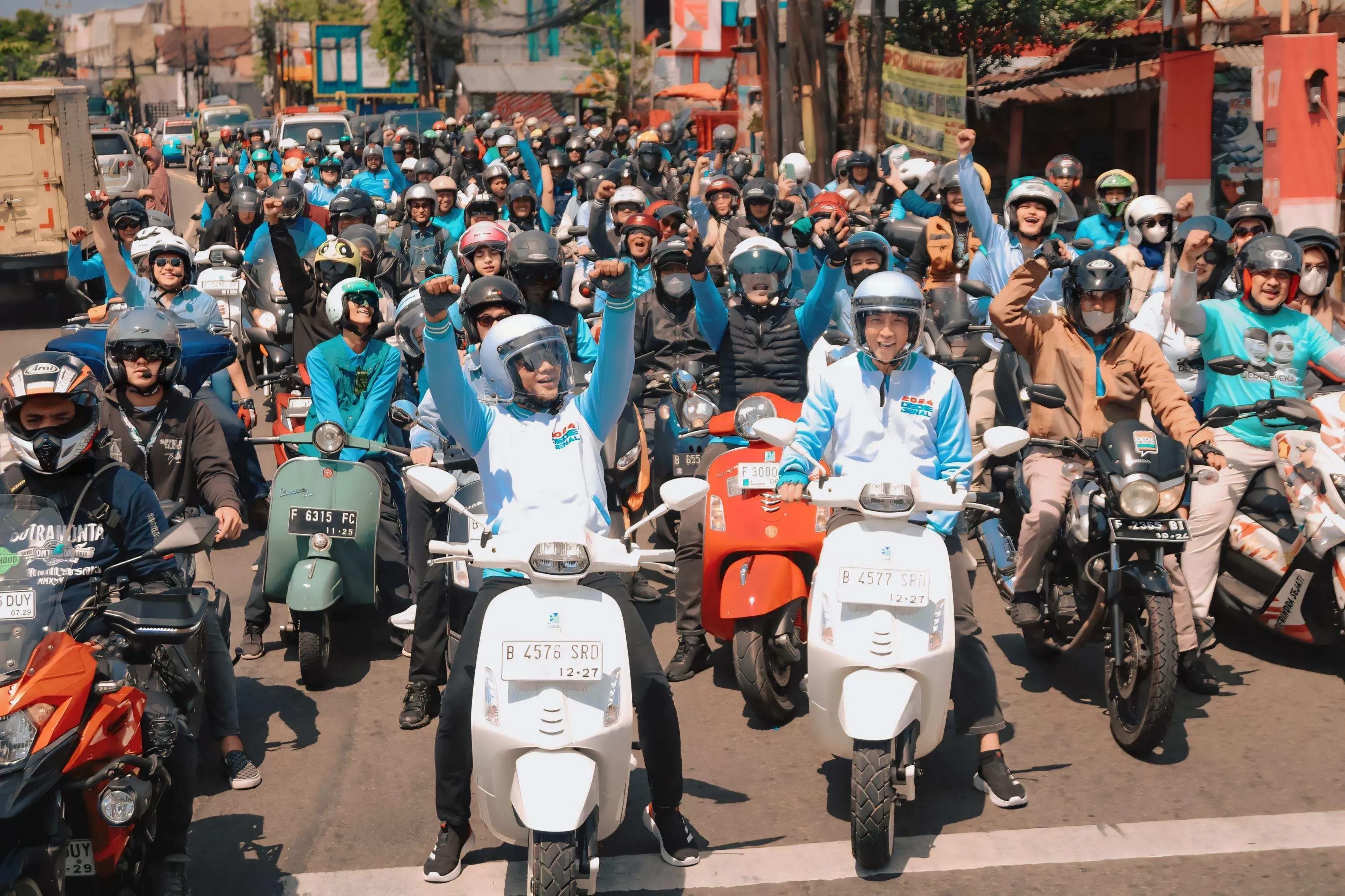 Riding For Djuara Dedie-JM diikuti Ratusan Peserta, Relawan KADER Sebut Kegiatan Positif 