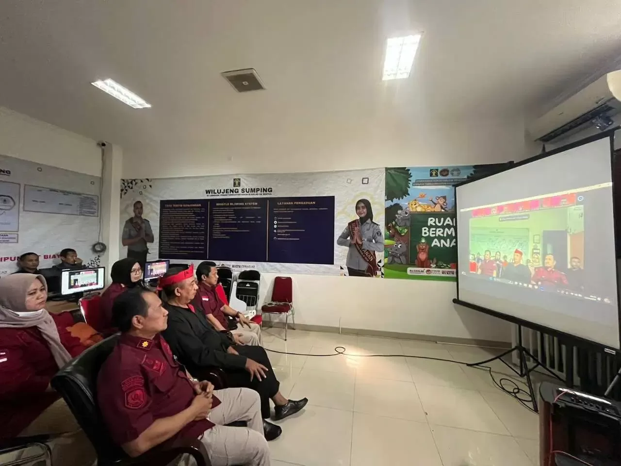Lapas Sentul Terima Kunjungan Pelatihan Bimbingan Kemasyarakatan 