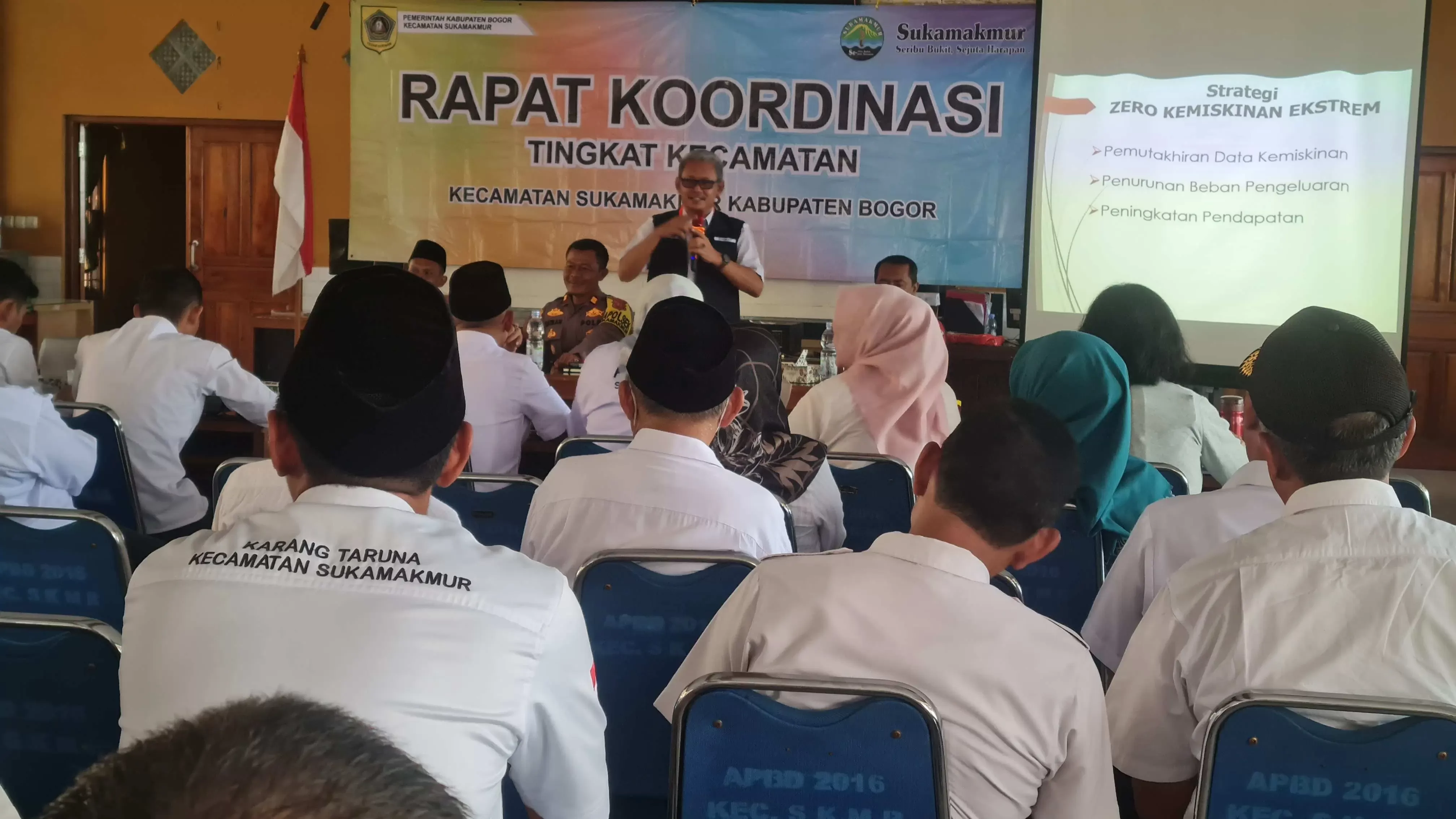 Rakor di Kecamatan Sukamakmur, Bahas Tentang Stunting dan Zero Kemiskinan Extrim