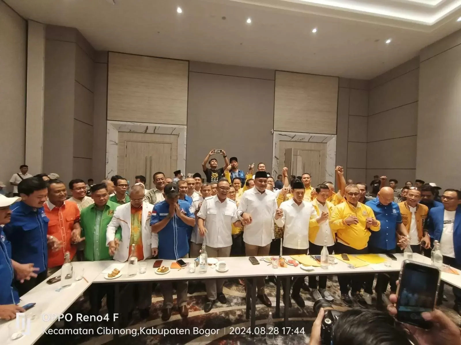 Gabungan Partai Politik Bumi Tegar Beriman Dukung Rudy Susmanto Dan Jaro Ade Maju Pilbup Bogor 2024