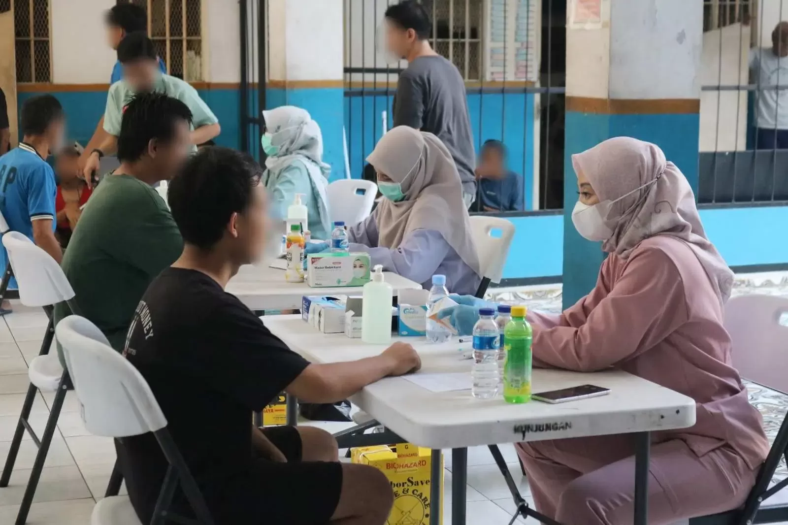 Sambut Hari Pengayoman Ke - 79, Lapas Cibinong Lakukan Pemeriksaan Kesehatan Gratis