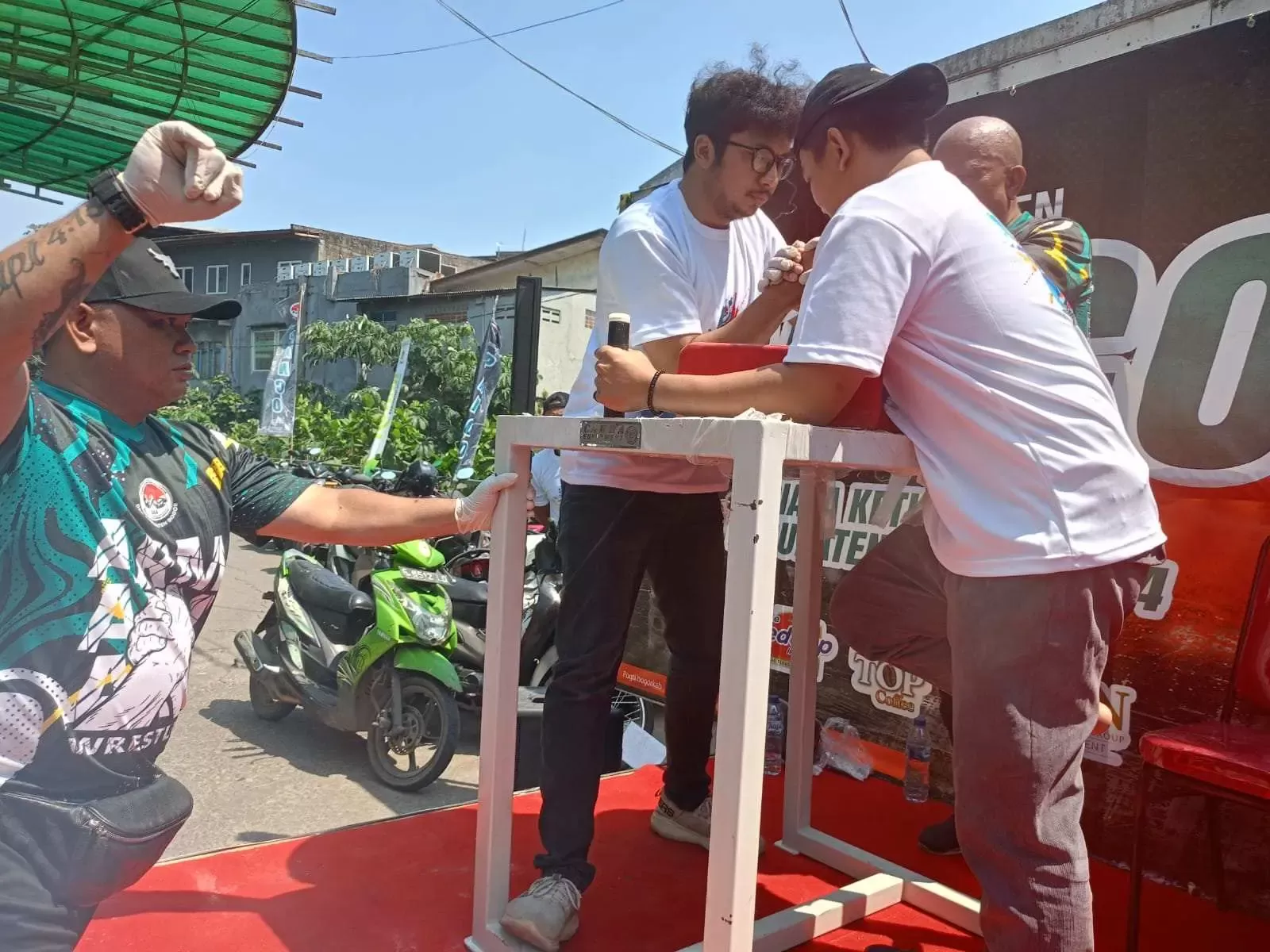 Peserta Kejuaraan Panco Yang Diselenggarakan Kormi dan Perumda Pasar Tohaga, Siap Diadu!