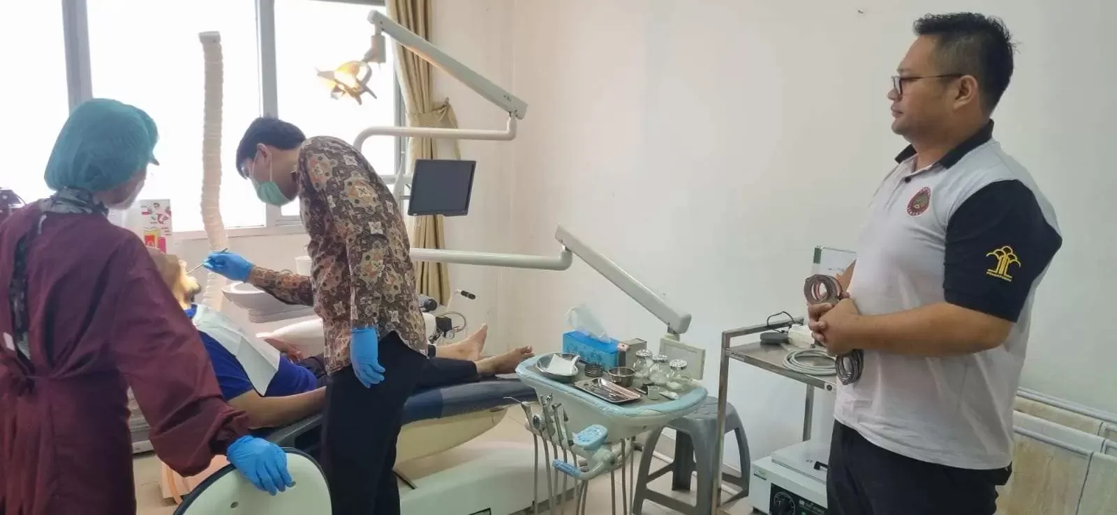 Poliklinik BNPT Lapas Khusus Sentul Lakukan Pemeriksaan Kesehatan Gigi Para WBP