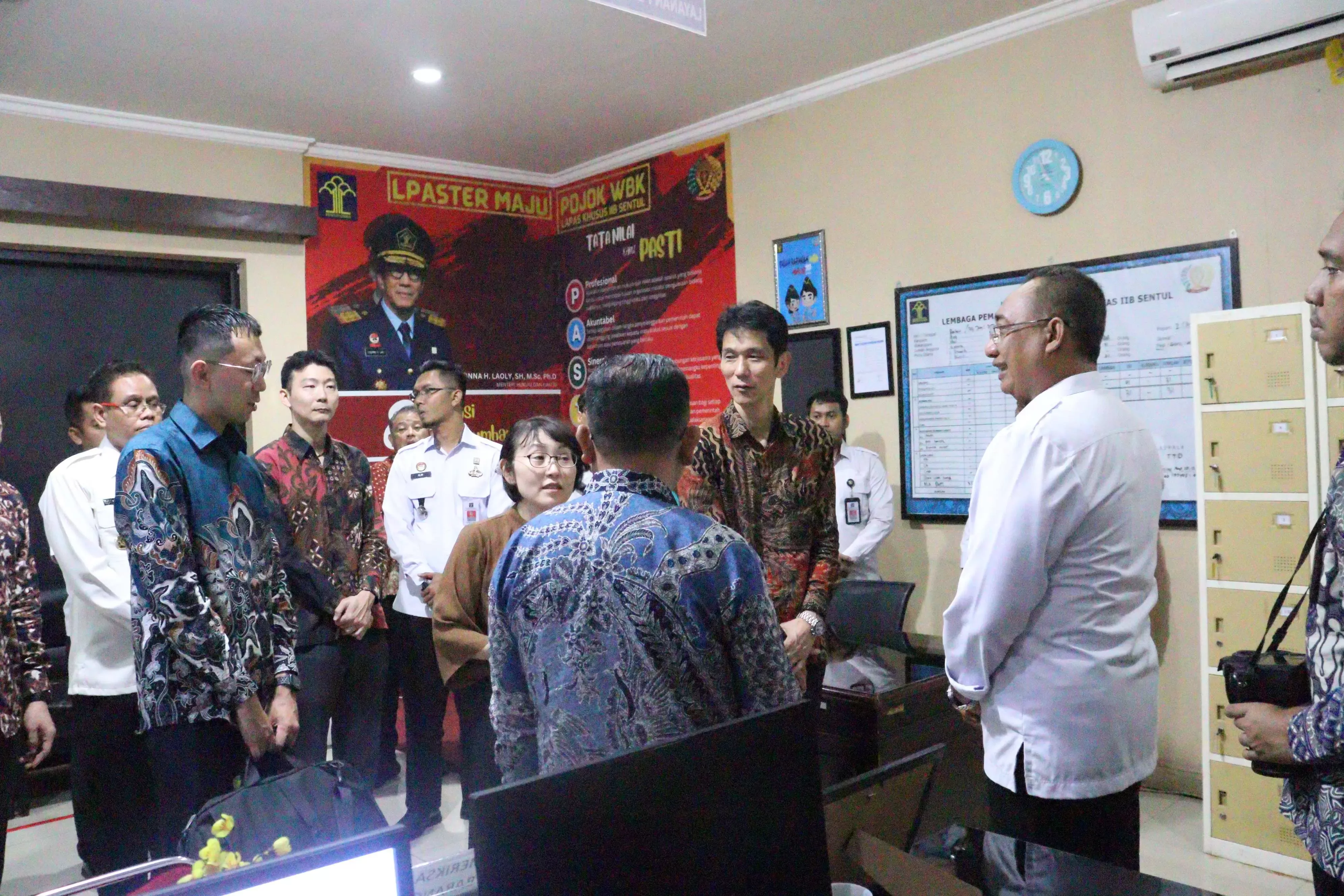 Lapas Khusus Kelas IIB Sentul Terima Kunjungan Counter Terrorism Unit Jepang