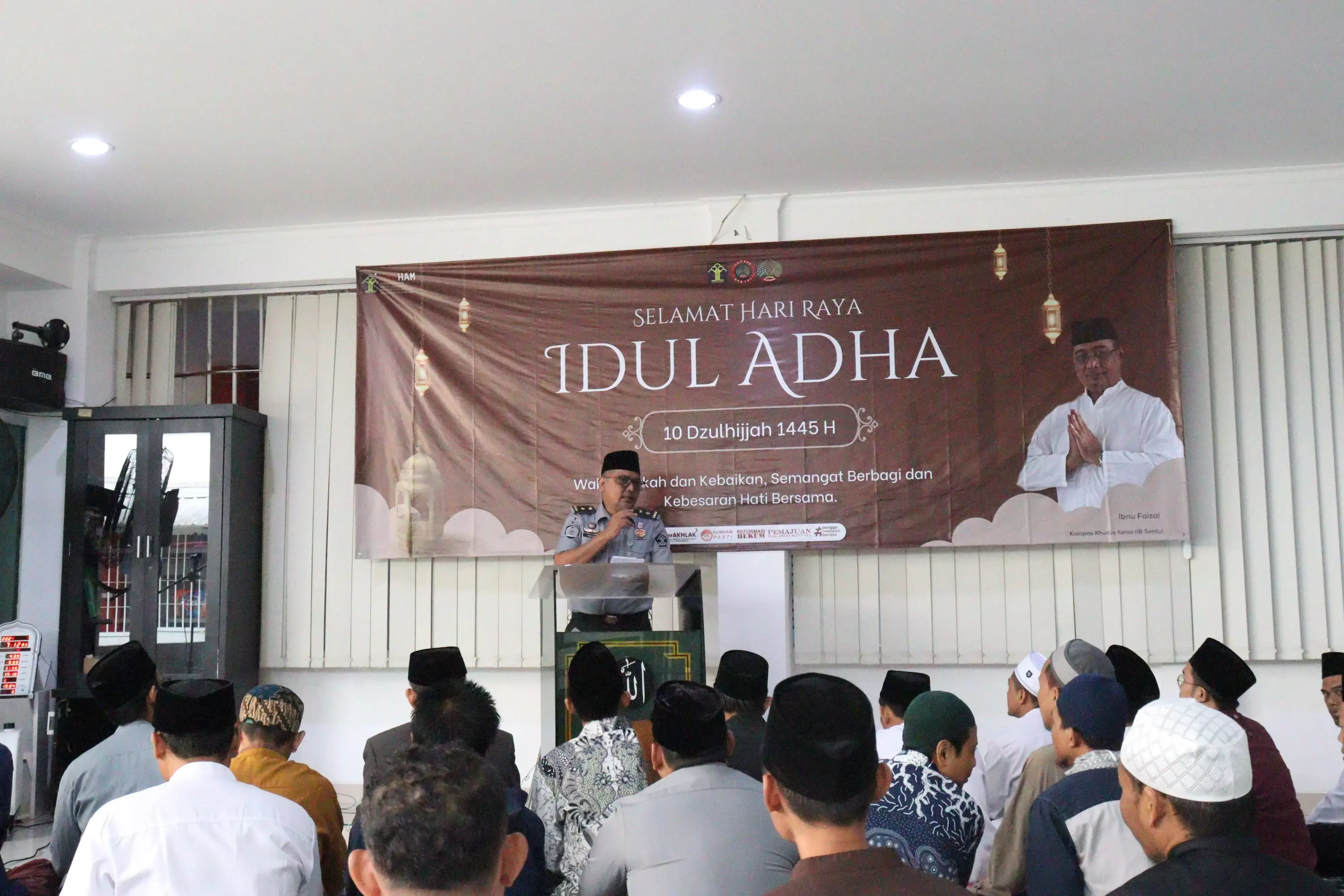 Lapas Sentul Langsungkan Hari Raya Idul Adha 1445 Hijriah