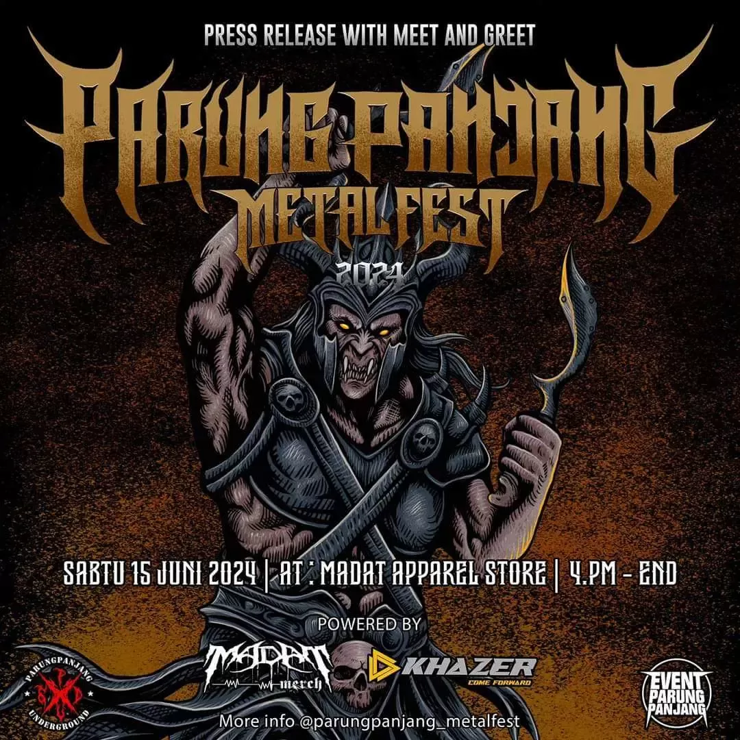 Bintang Tamu Dari Berbagai Wilayah Siap Ramaikan Acara Metal Fest Parungpanjang 2024!