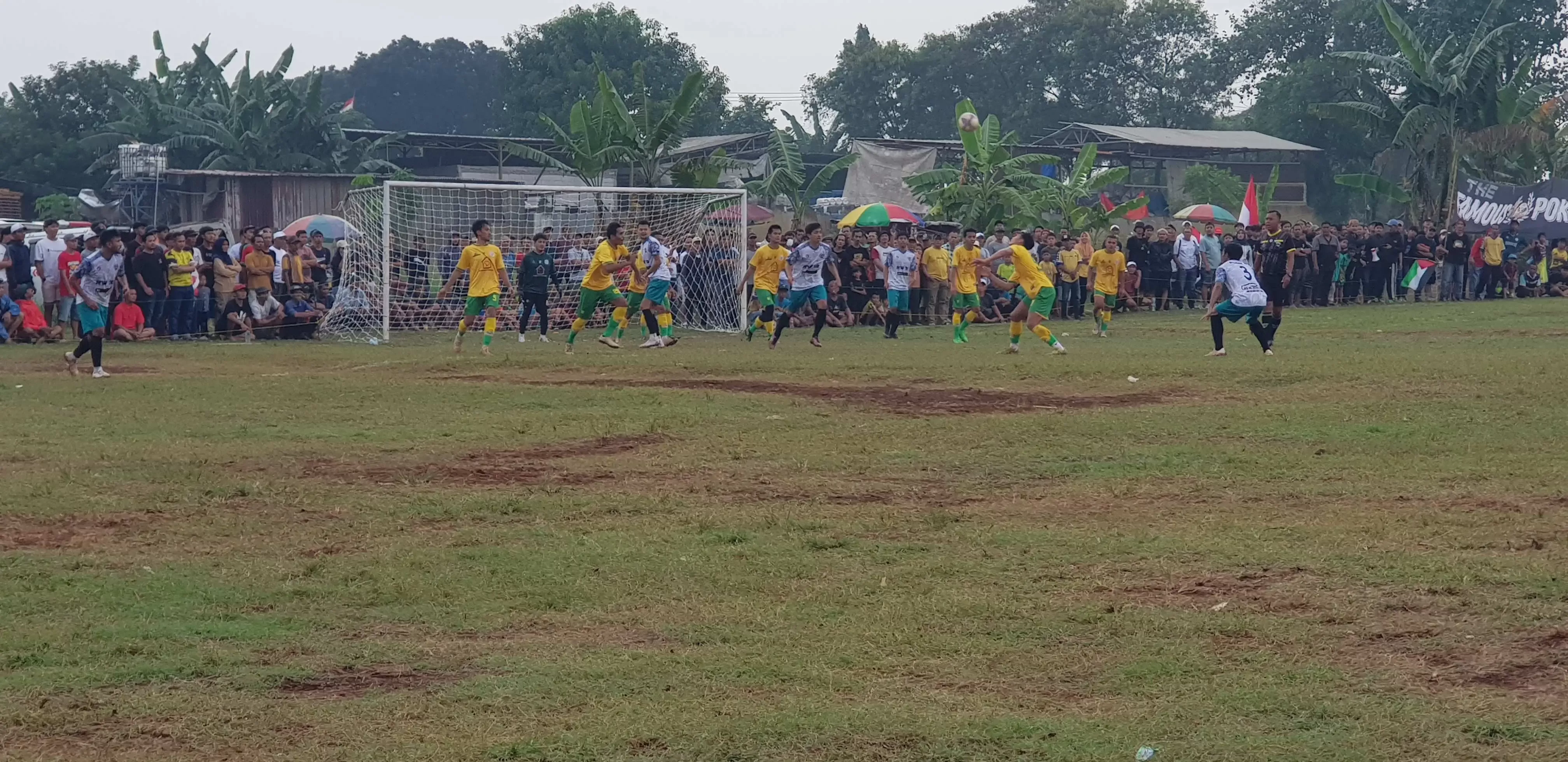Para Pemain Liga Indonesia Turun Gunung Ikut Ramaikan Tournamen Kades Cup 2024 Desa Cicadas