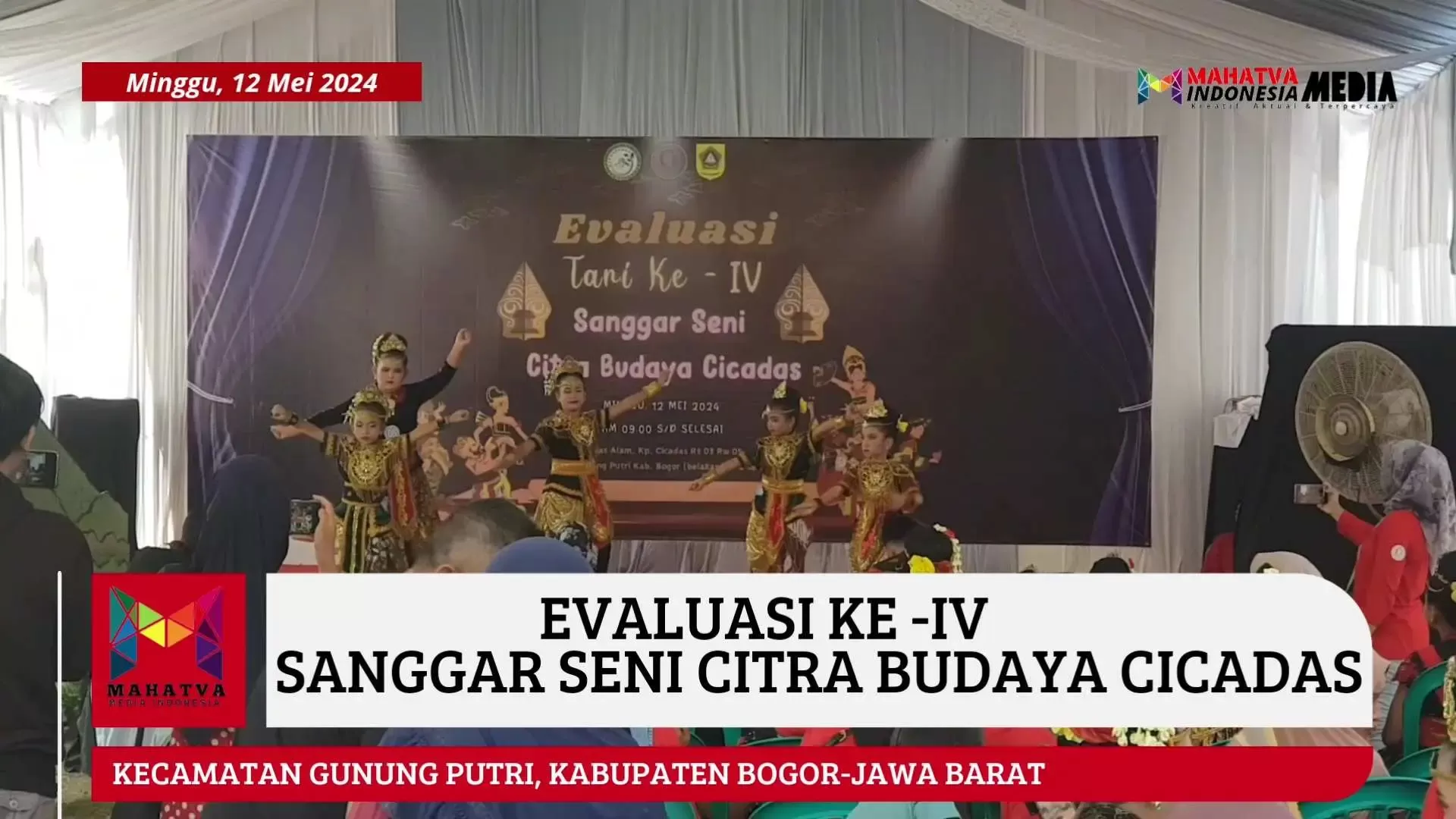 Evaluasi Ke-4 Sanggar Seni Citra Budaya Cicadas, Tingkatkan Talenta Seni Muda di Kabupaten Bogor