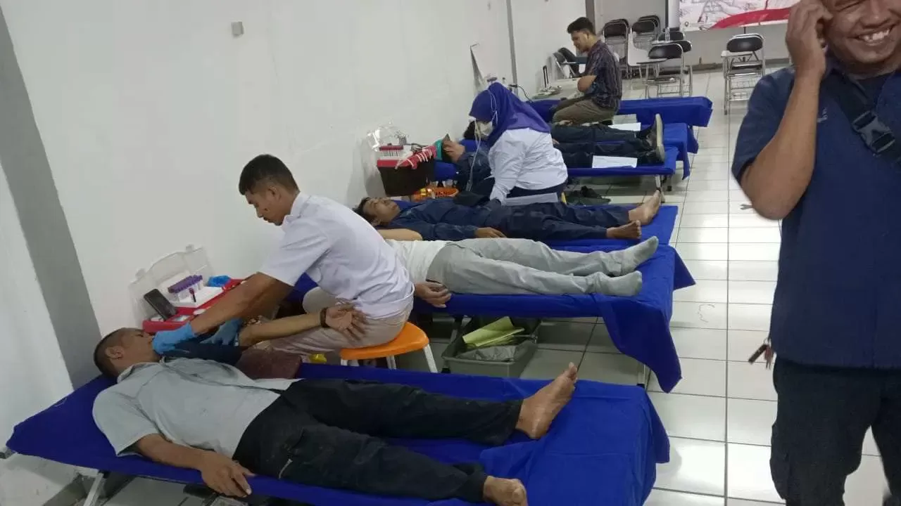 Serikat Pekerja PT Unggul Karya Semesta LIGO Group Gelar Donor Darah, Semangat Kemanusiaan dan Kolaborasi Peringati May Day