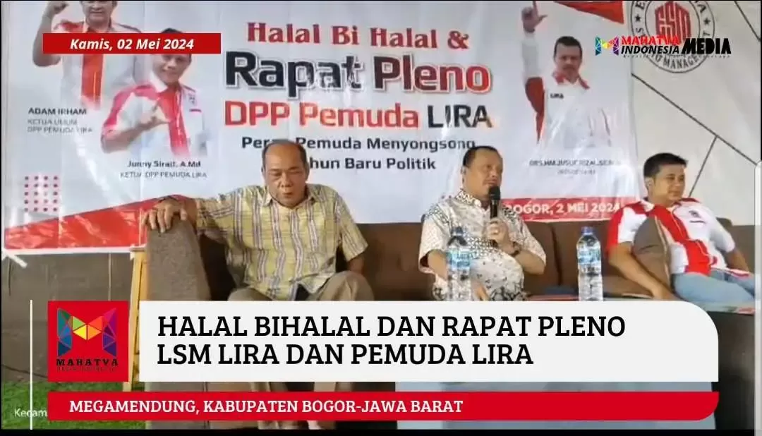 Pemuda Lira Beserta LSM Lira Menggelar Halal Bihalal dan Rakor