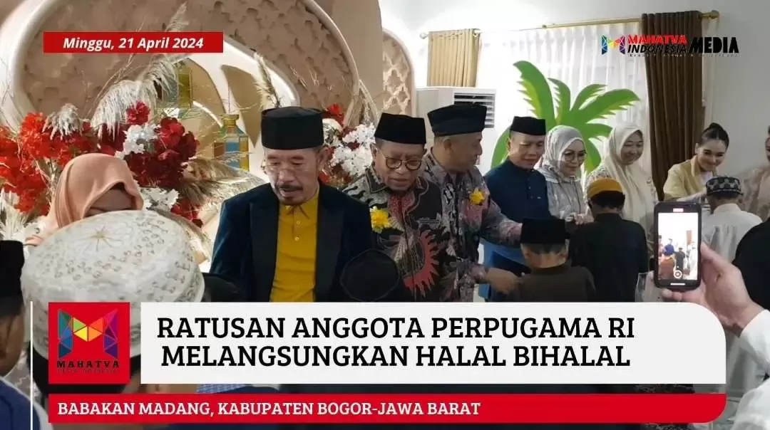 Perpugama RI Melangsungkan Halal Bihalal Sekaligus Menyantuni Anak Yatim