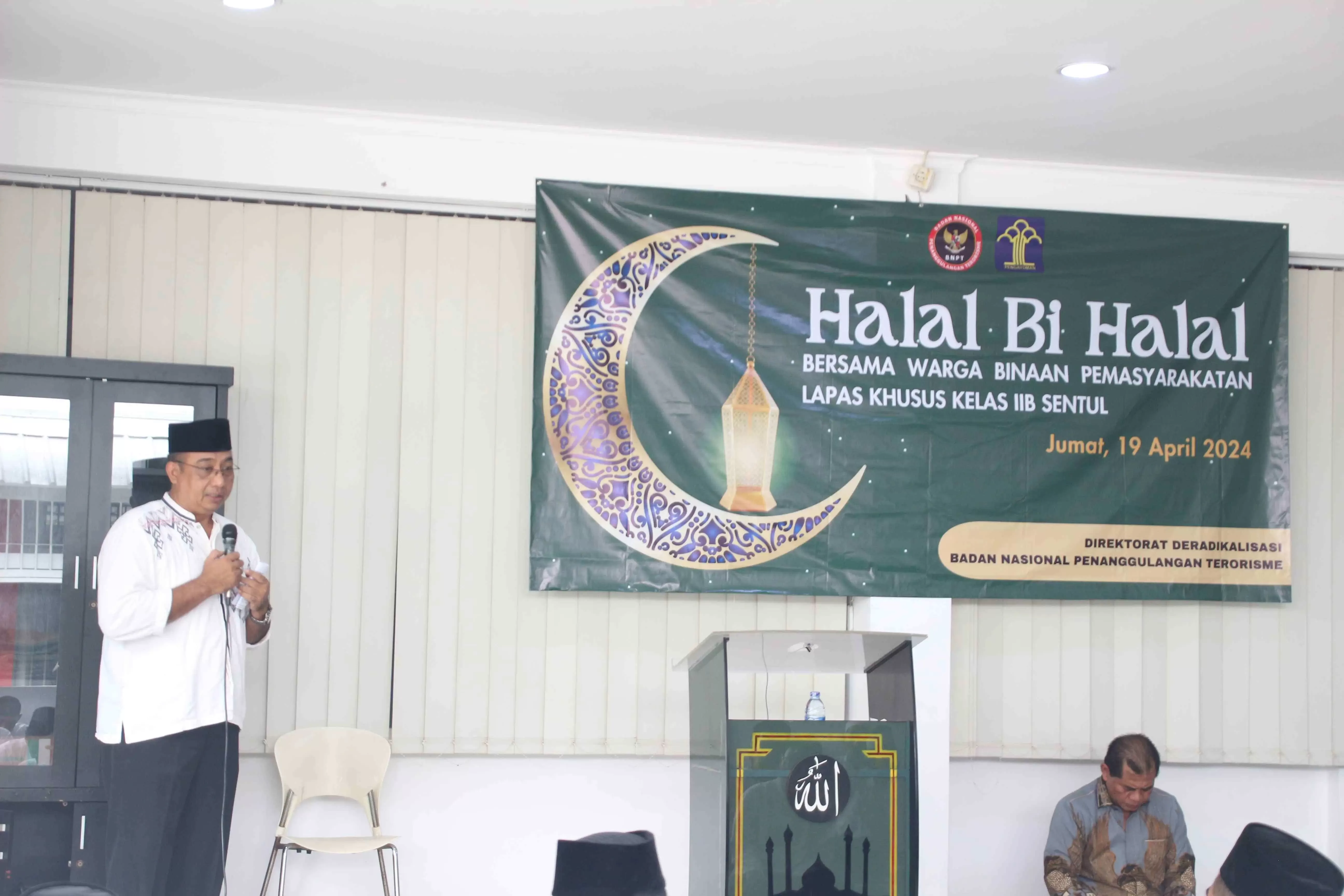 Lapas Sentul Bersama Direktorat Deradikalisasi BNPT Gelar Halal Bihalal Bersama WBP