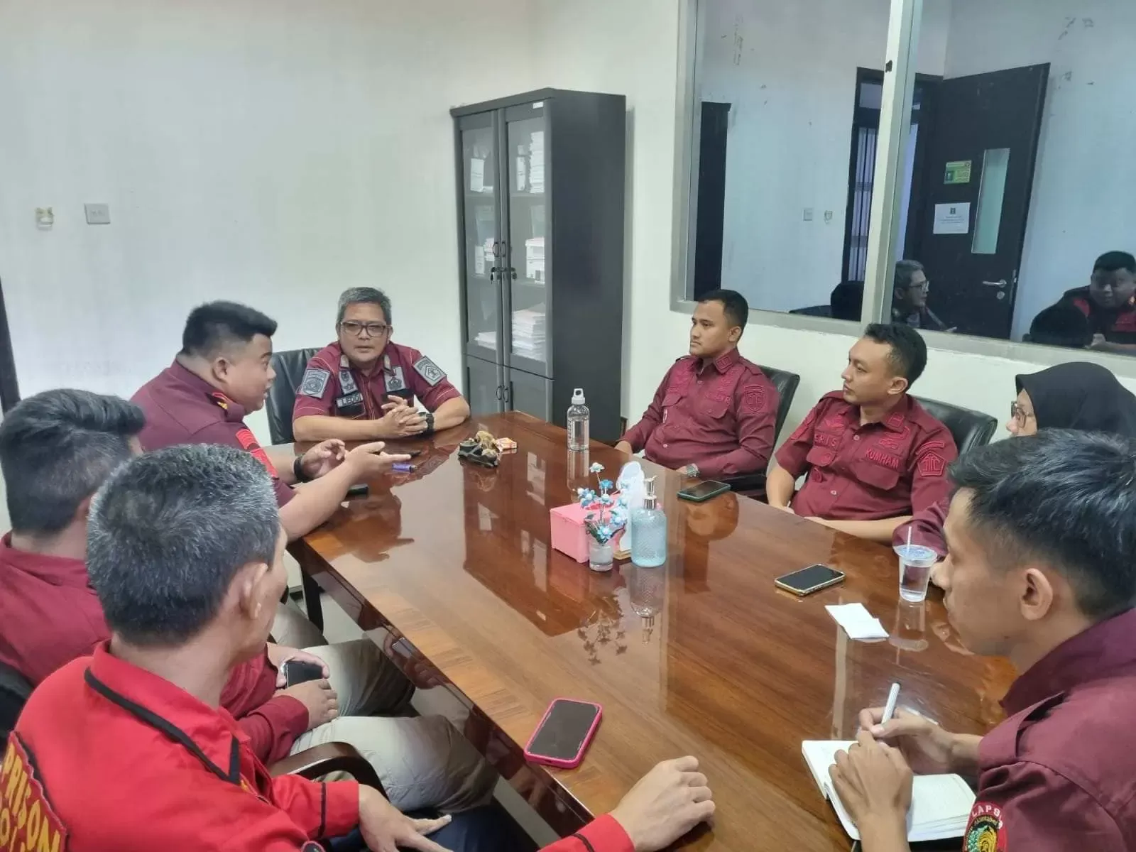 Jelang Ikrar NKRI WBP Teroris, Lapas Sentul Lakukan Rapat Persiapan