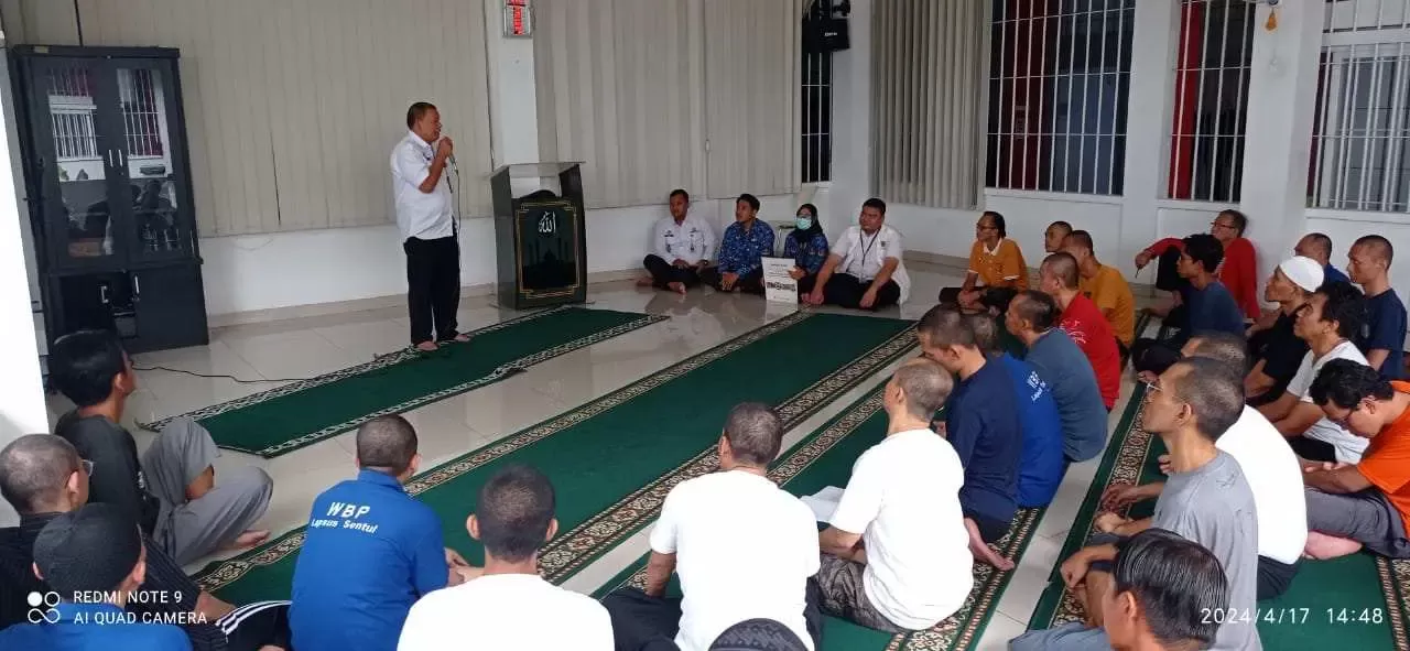 Lapas Kelas 2B Sentul Berikan Penyuluhan Kesehatan kepada WBP