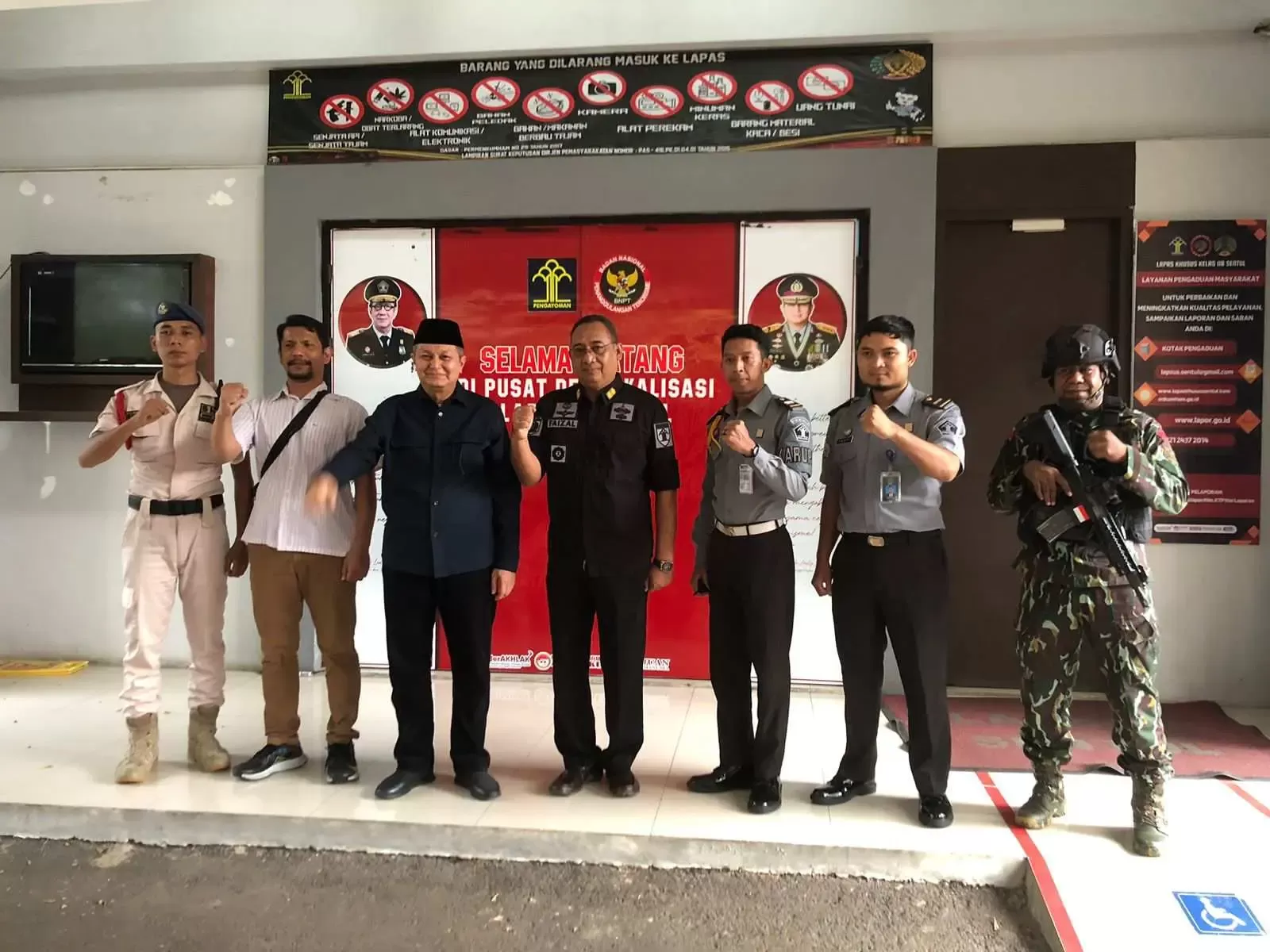Jelang Hari Raya Idul Fitri 1445H, Kepala BNPT kunjungi Lapas Sentul