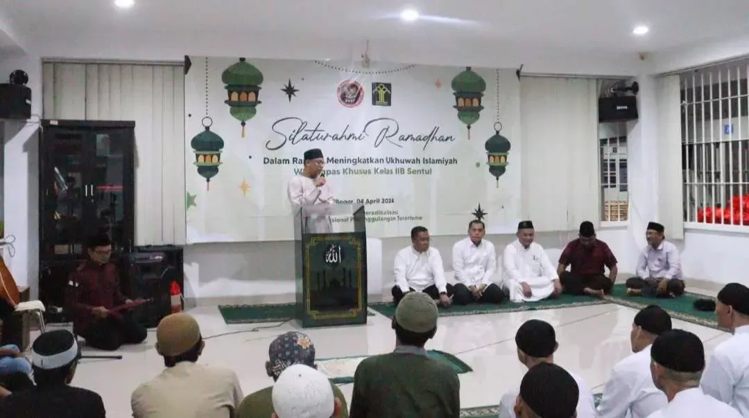 Silaturahmi Ramadhan di Lapas Khusus Kelas 2B Sentul, Tingkatkan Ukhuwah Islamiyah