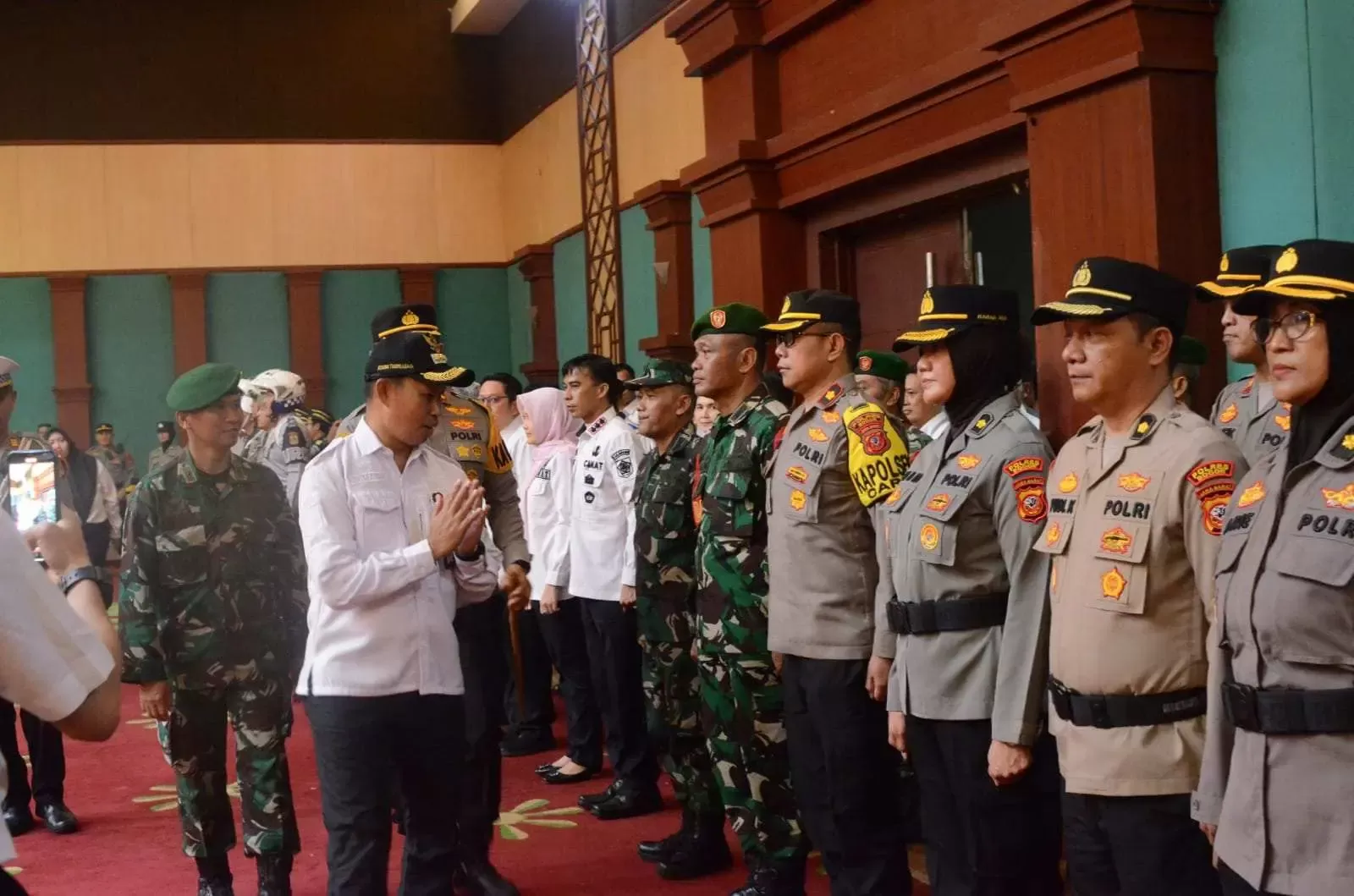 Ratusan Personel Gabungan Diterjunkan, Kolaborasi Jaga Keamanan Perayaan Idul Fitri di Wilayah Kabupaten Bogor