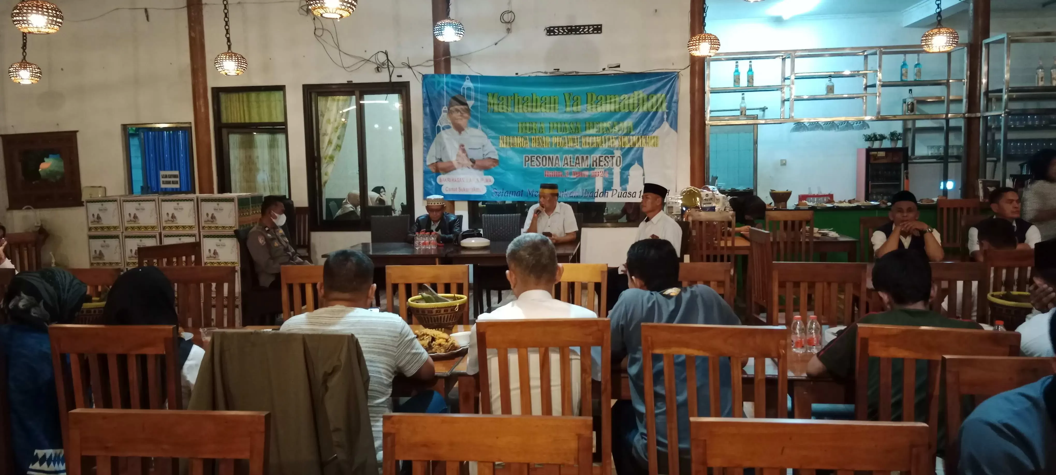 Pemerintah Kecamatan Sukamakmur Menggelar Acara Buka Bersama, ini Pesan Camat! 