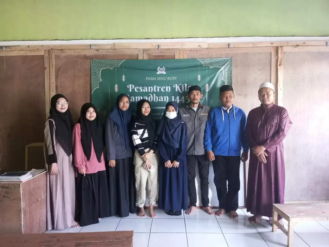 PKBM Ibnu Rusy Gelar Sanlat Di Desa Tugujaya