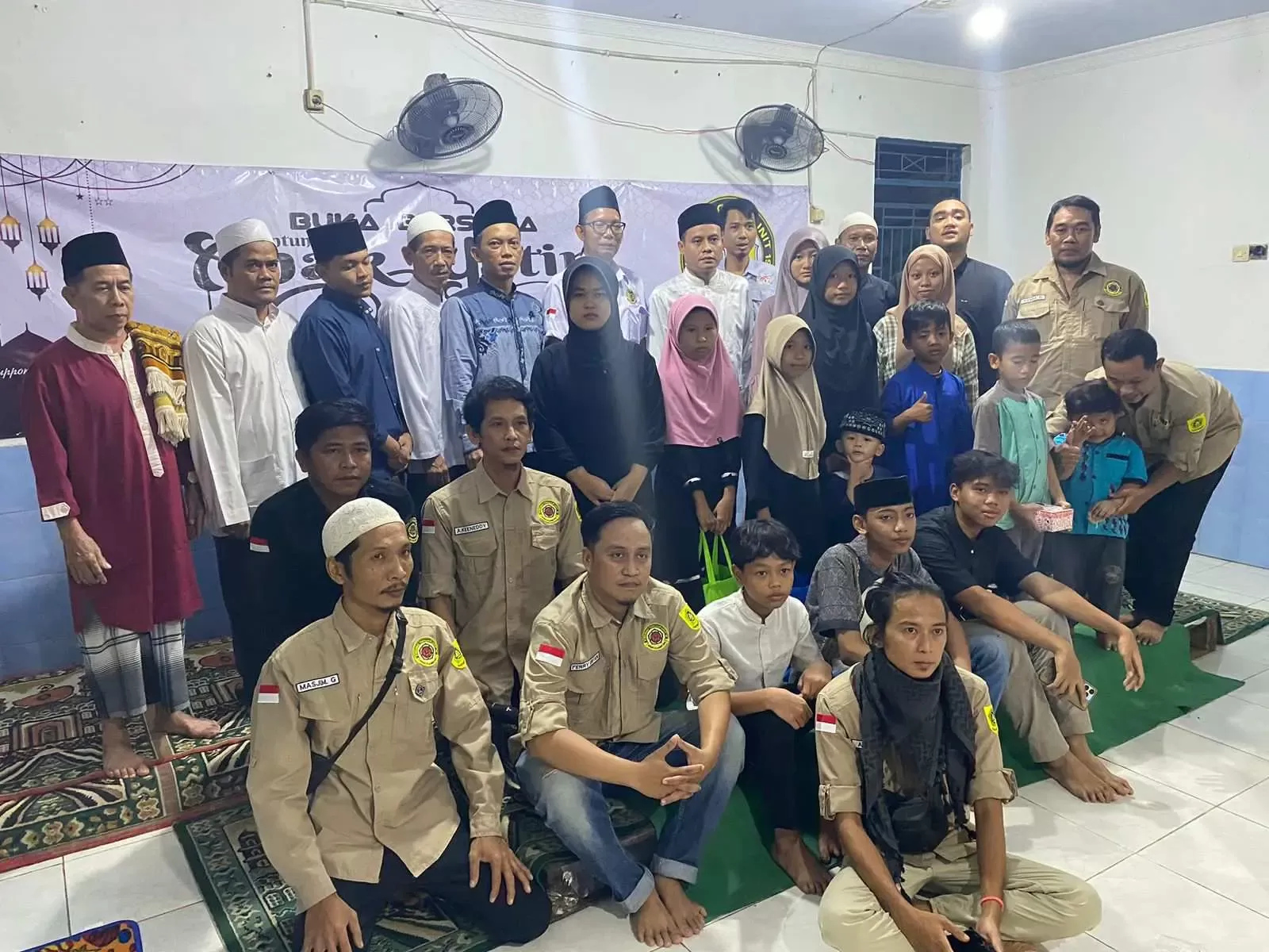 Katar Pokja 19 Desa Tlajung Udik Kembali Santuni Yatim, Ini Pesan Yusuf Ibrahim 