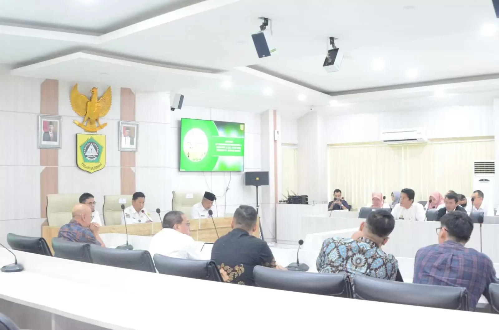 Tingkatkan Sinergitas, Pj Bupati Bogor Terima Audiensi PTPN I Regional 2