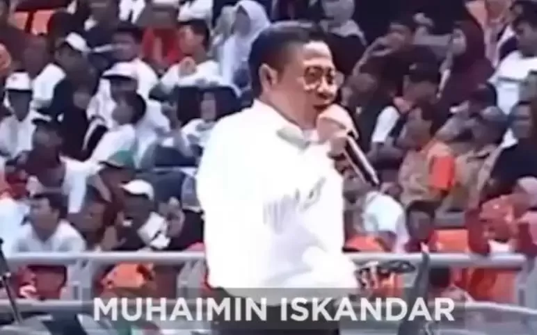 Capres Nomor Urut 1 Muhaimin Iskandar Bersholawat Sindir Politik Oligarki
