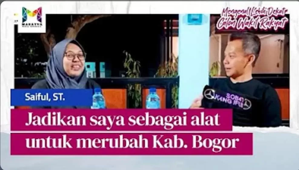 Podcast Saiful, Caleg DPRD Provinsi Jawa Barat Nomor Empat Dapil VI Kabupaten Bogor