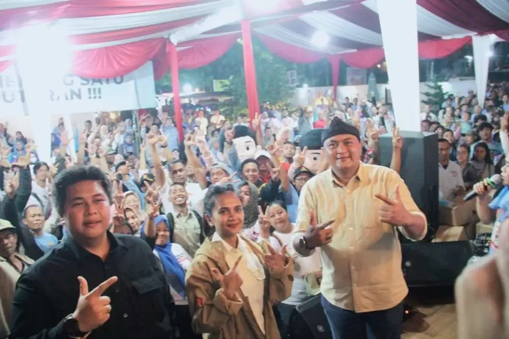 Rudy Susmanto Targetkan Suara Prabowo-Gibran 70 Persen di Kabupaten Bogor
