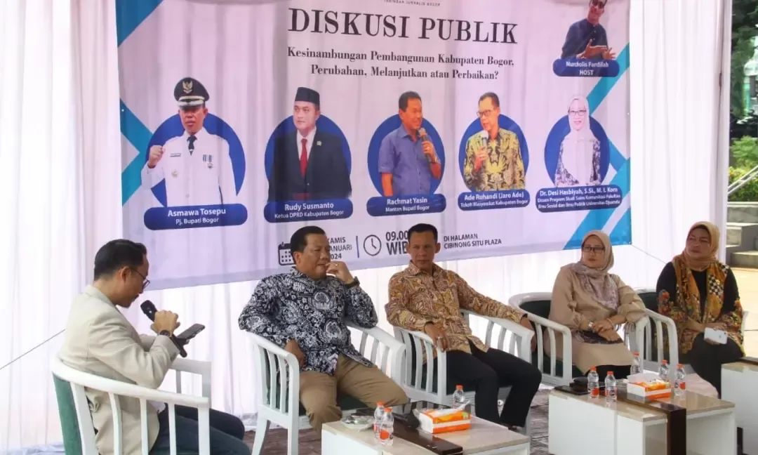 Jaringan Jurnalis Bogor Gelar Diskusi Publik Perdananya