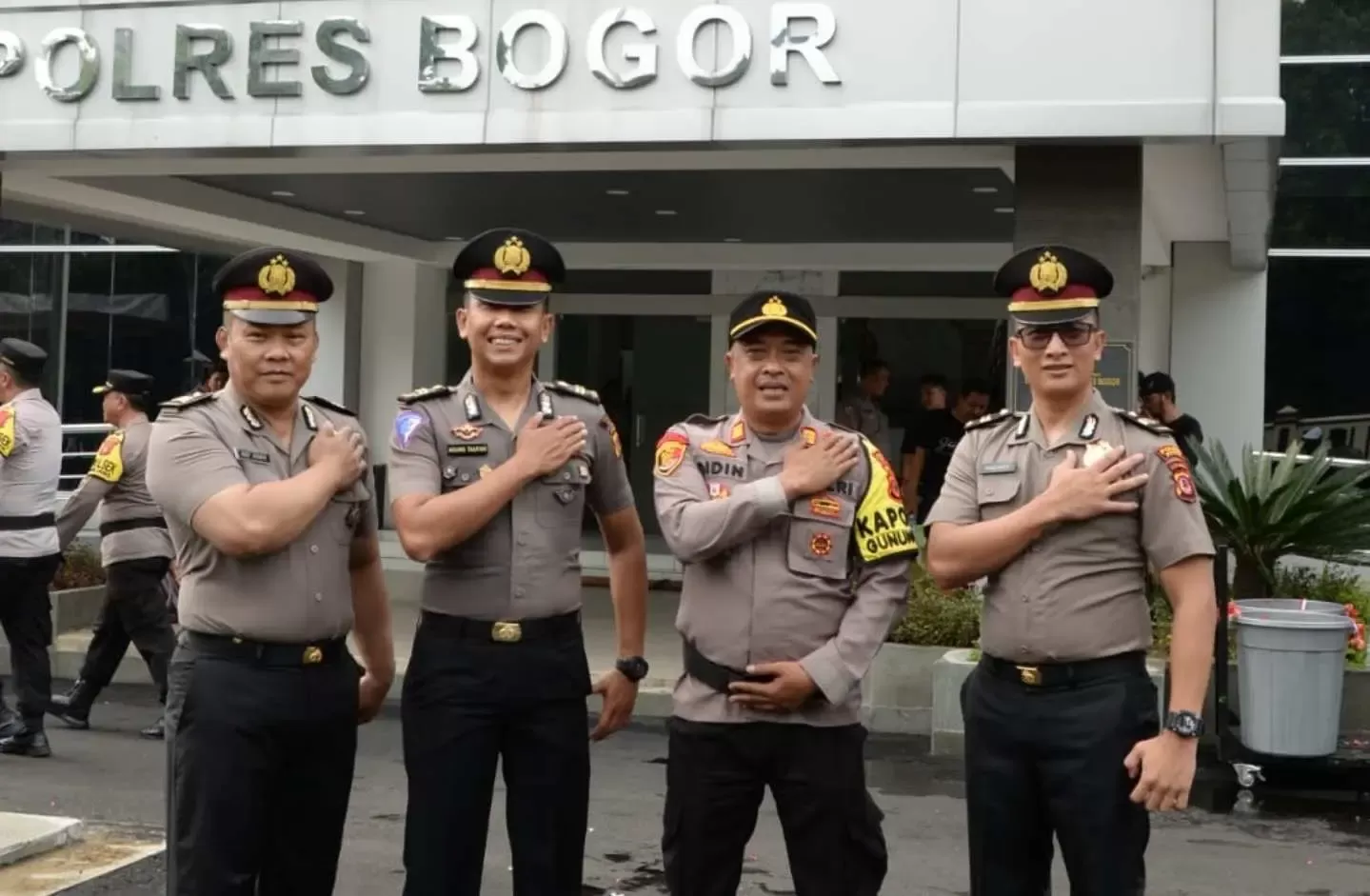 3 Personil Polsek Gunung Putri Naik Pangkat, Ini Harapan Kapolsek