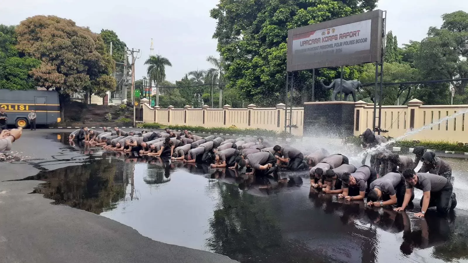 Korps Raport Kenaikan Pangkat Polres Bogor, Sebanyak 106 Personil Naik Pangkat