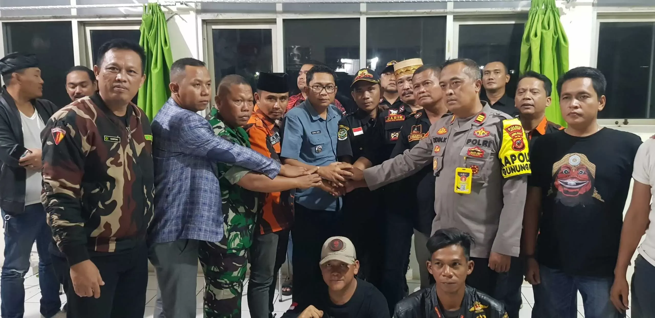 Guna Menjaga Kondusifitas Wilayah, Forkopimcam Gunung Putri Gelar Silaturhmi Bersama Ormas