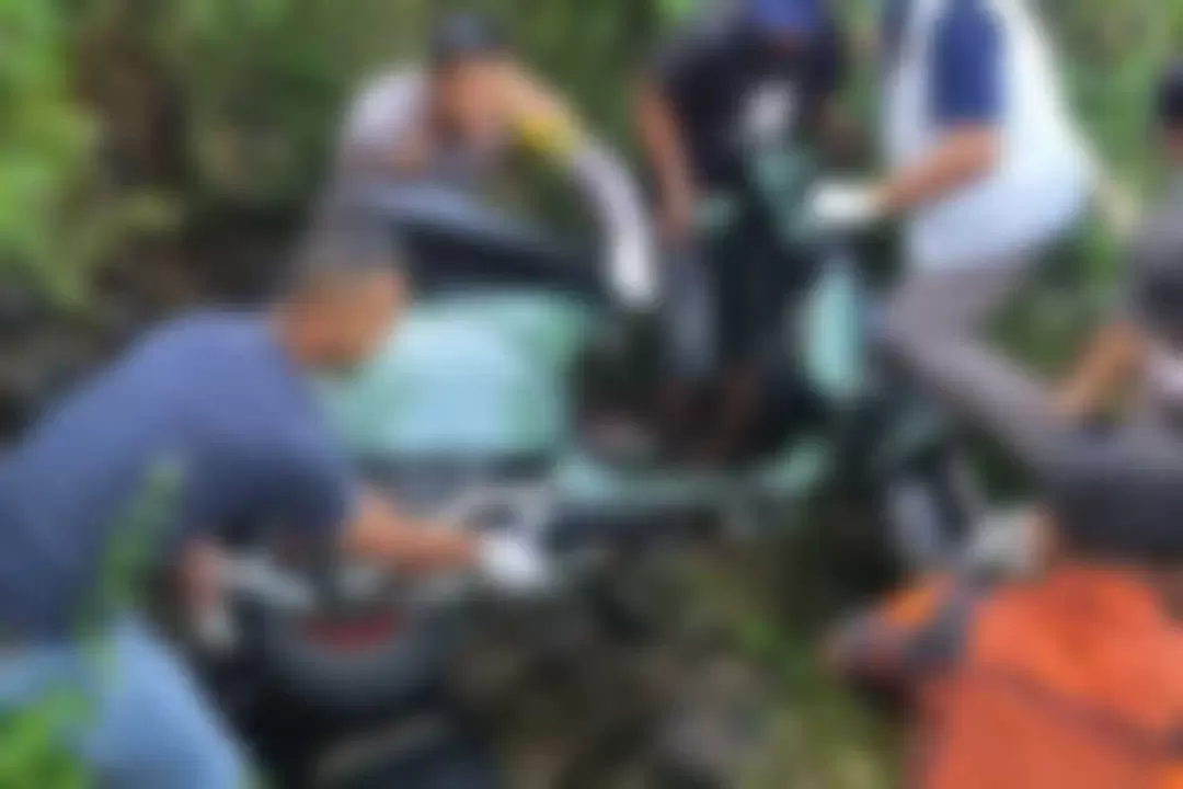 Pengendara Vespa Tewas Usai Gagal Melakukan Pengereman di Kawasan Wisata Sukamakmur