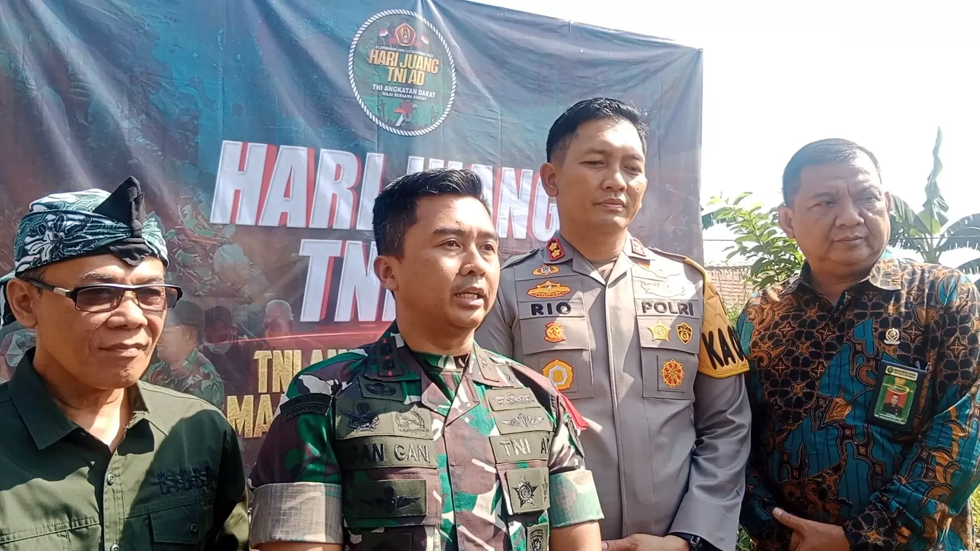 Peringati Hari Juang Kartika ke 78, Dandim 0621 Tanam 1130 Batang Pohon di Gunung Putri