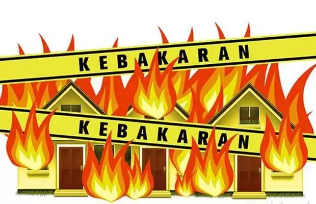 Di Duga Akibat Sambaran Api Yang Bersumber Dari Lilin, Rumah Warga Terbakar di Gunungputri