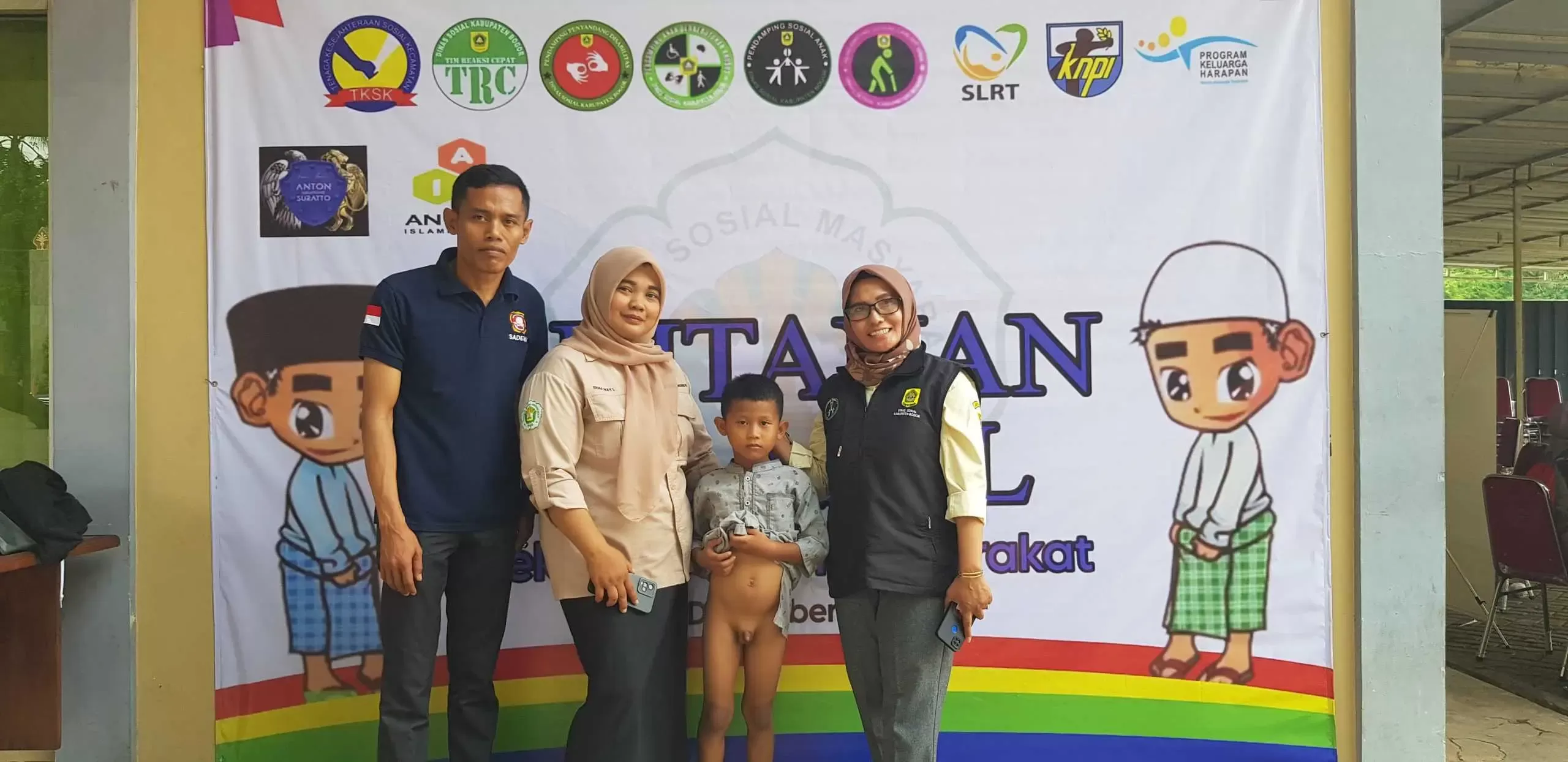IPSM Kecamatan Gunung Putri Menggelar Khitanan Masal Gratis